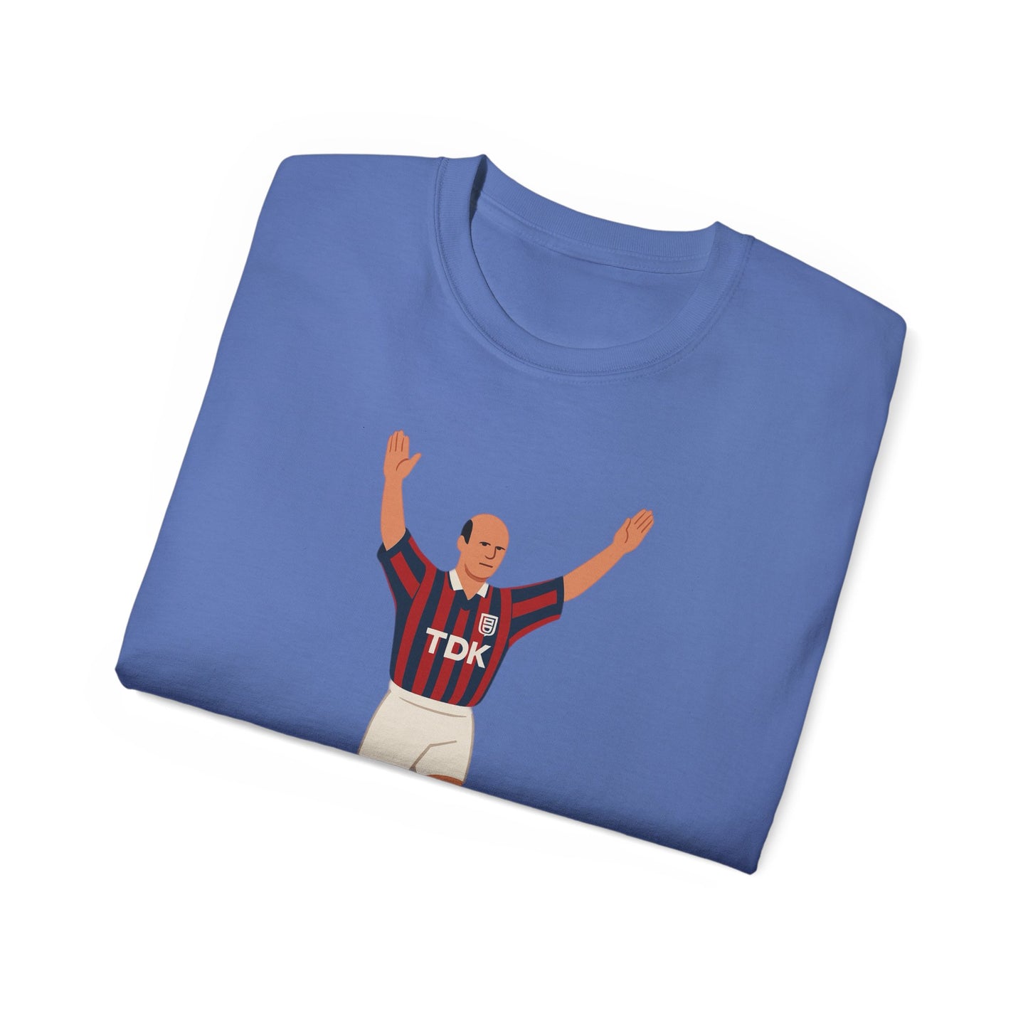 Attilio Lombardo Cartoon Subbuteo T-Shirt - Crystal Palace