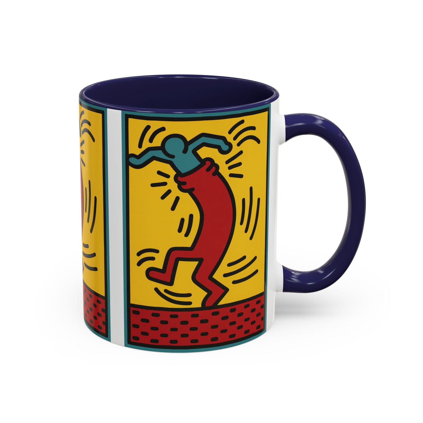 Keith Haring Untitled 24 Dance Mug