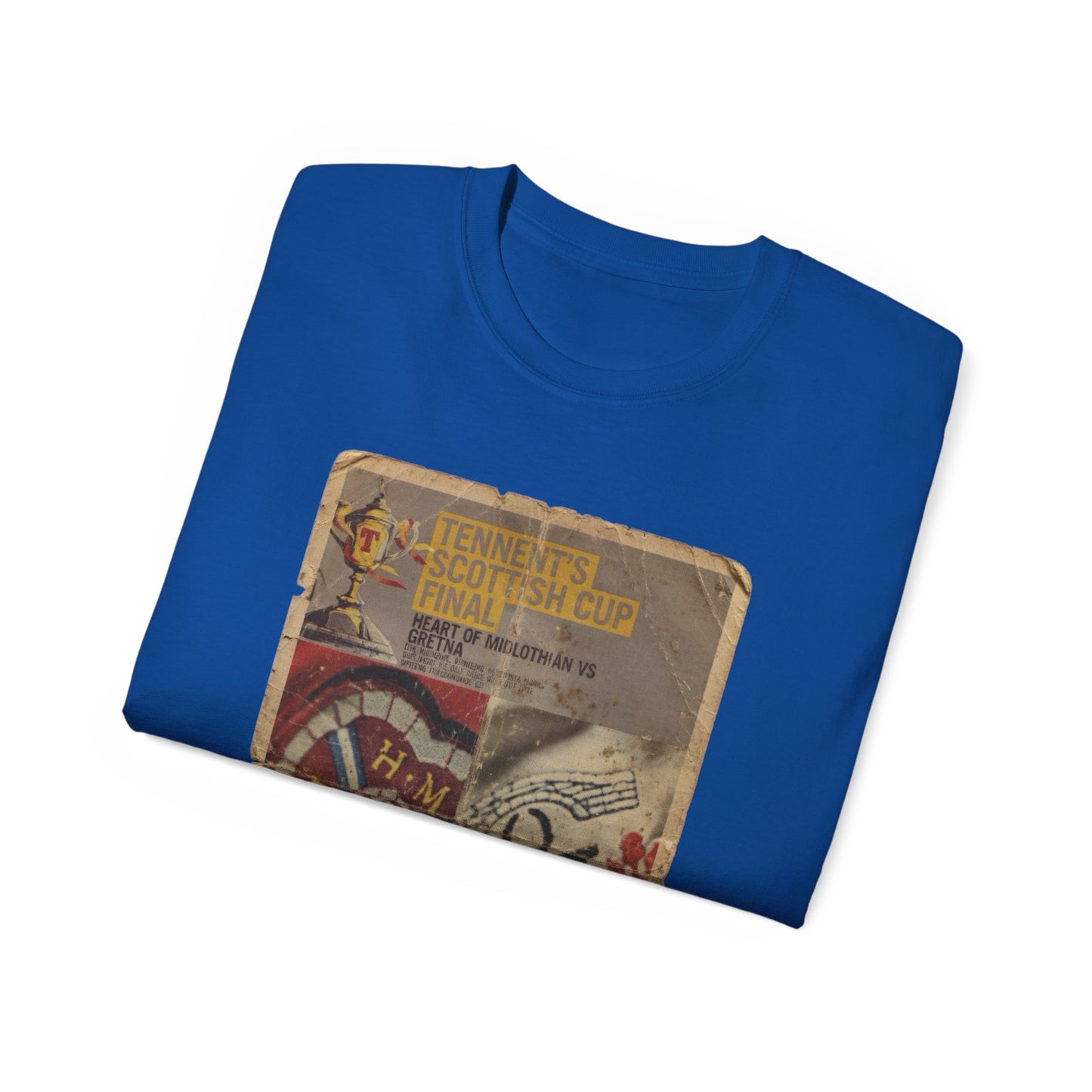 2006 Scottish Challenge Cup Final Hearts Gretna Unisex Ultra Cotton Tee