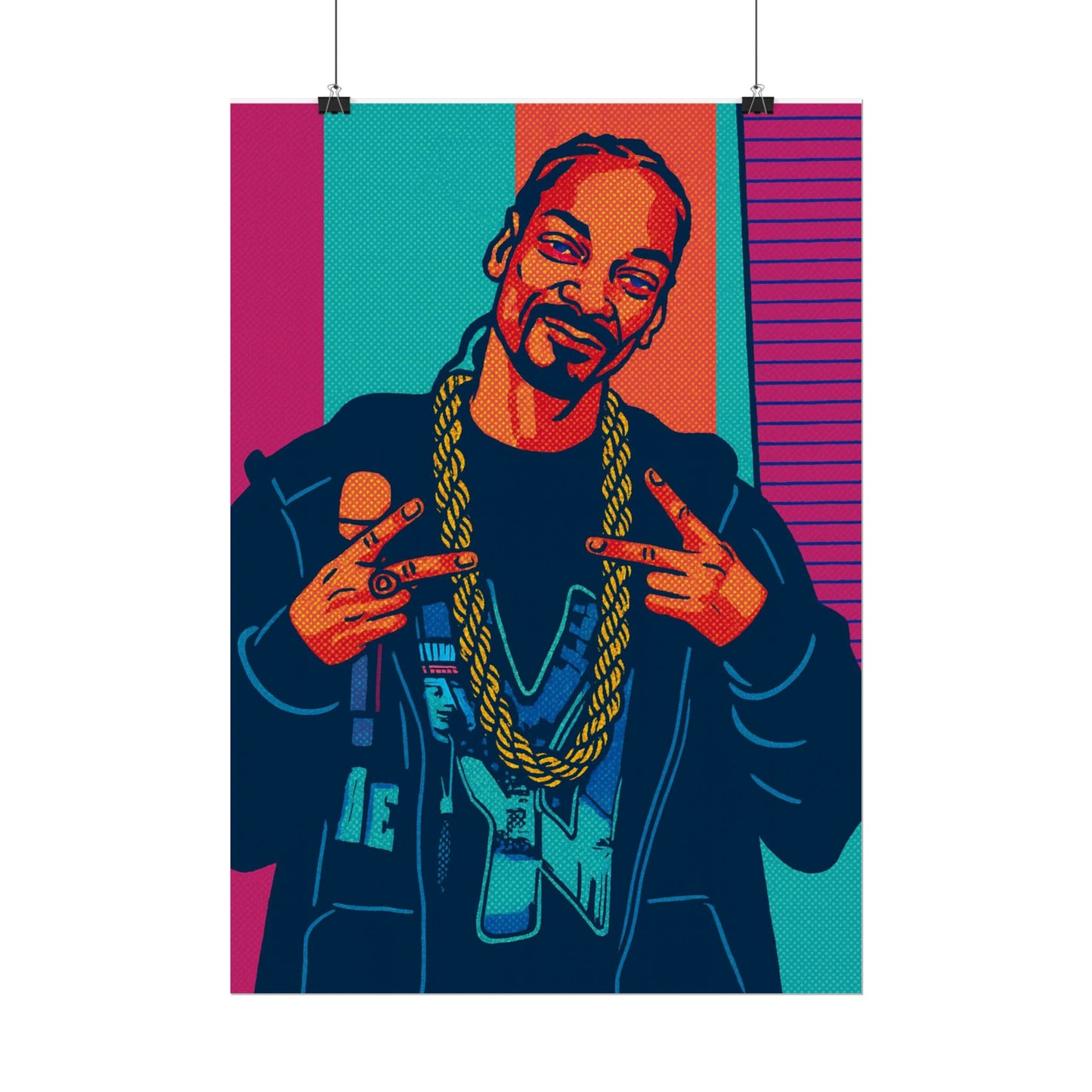 Snoop Dogg Pop Art Poster