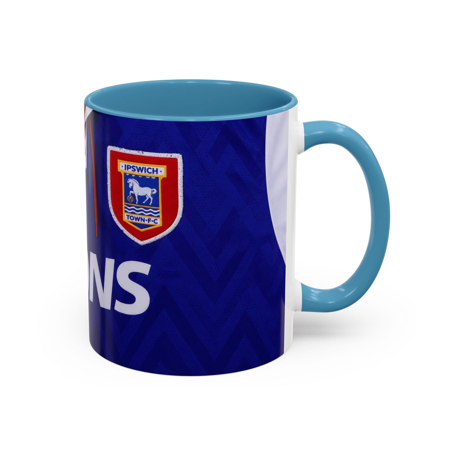 Ipswich Town 1992-94 Accent Coffee Mug (11, 15oz)