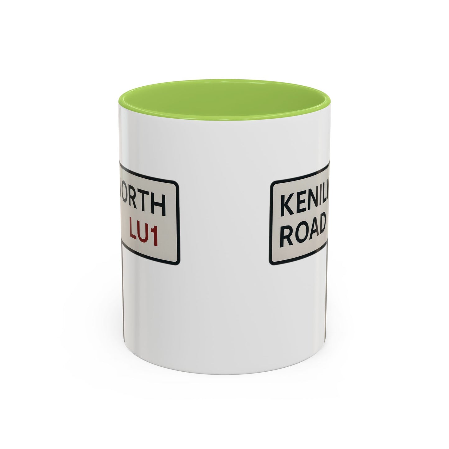 Kenilworth Road Luton Town Road Sign Mug