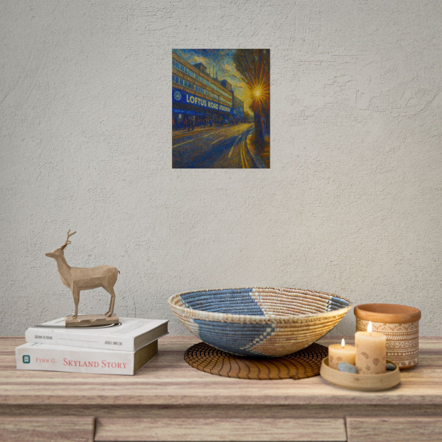 Queens Park Rangers Loftus Road Stadium Rolled Poster