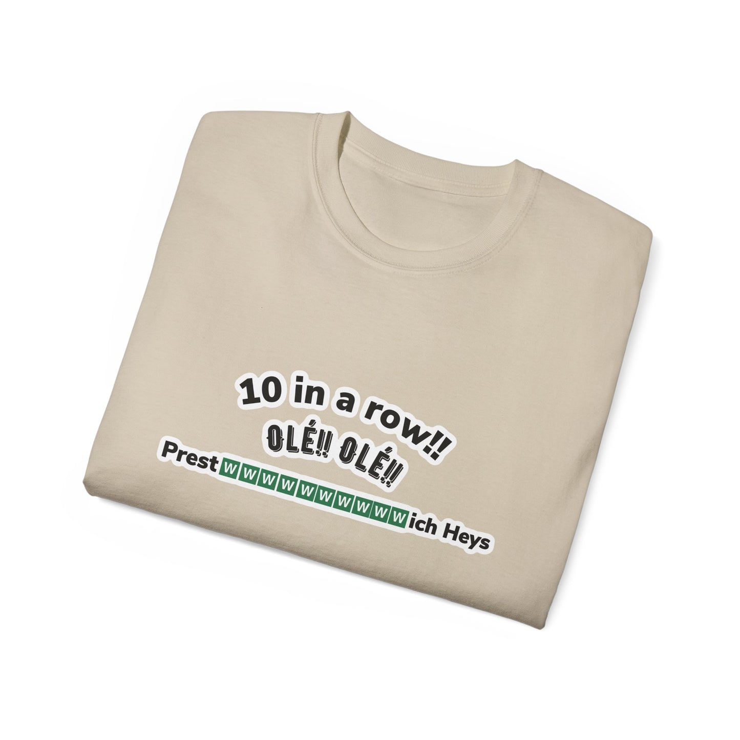 Prestwwwwwwwwwwich Heys Unisex Ultra Cotton Tee
