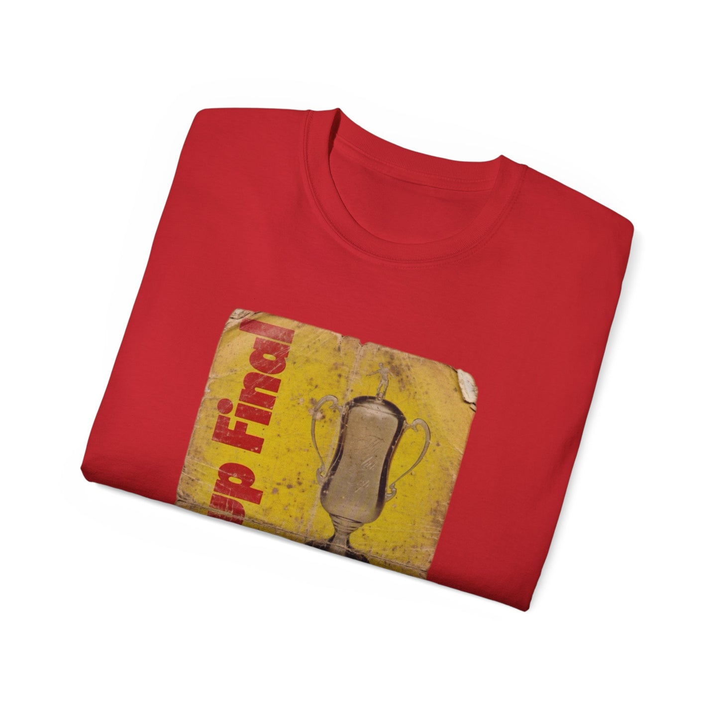 1985 Milk Cup Final Norwich City Sunderland Programme Poster Unisex Ultra Cotton Tee