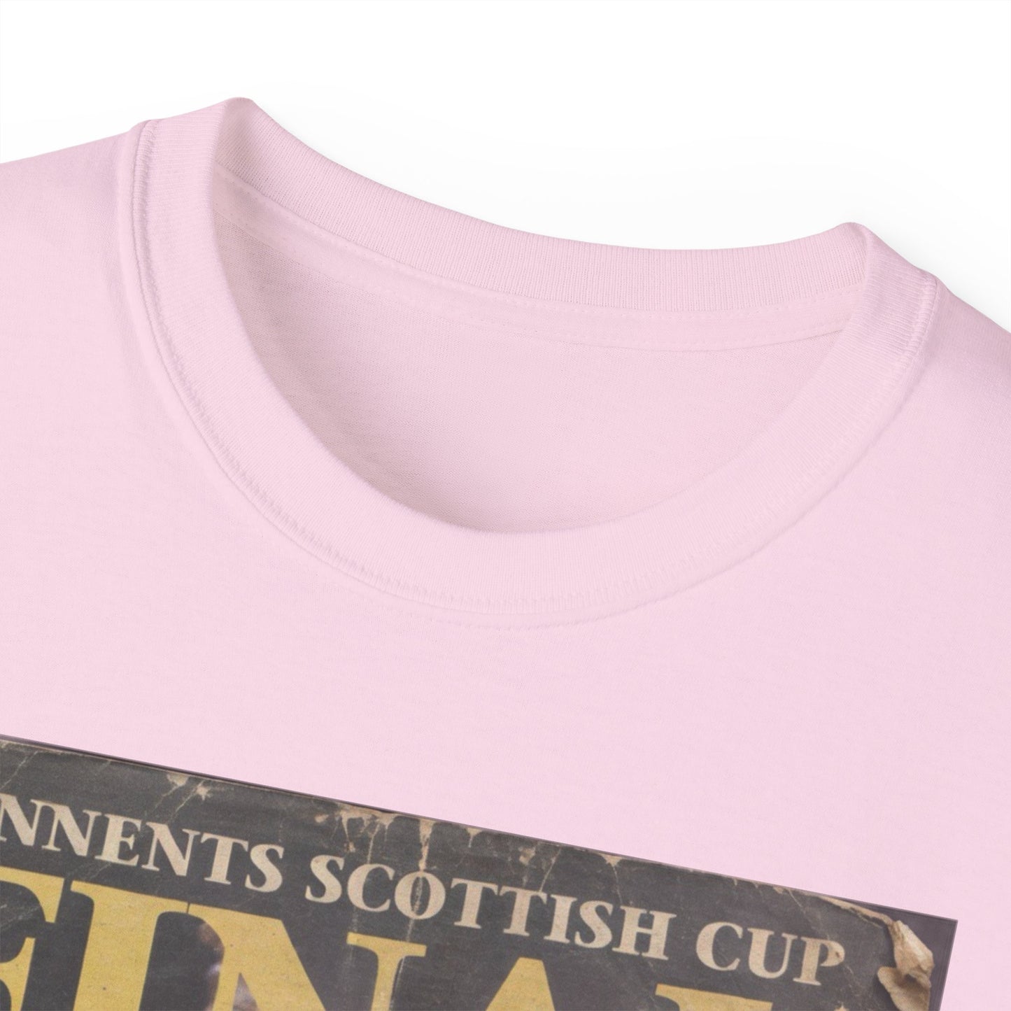 1994 Scottish Challenge Cup Final Dundee United Rangers Programme Poster Unisex Ultra Cotton Tee