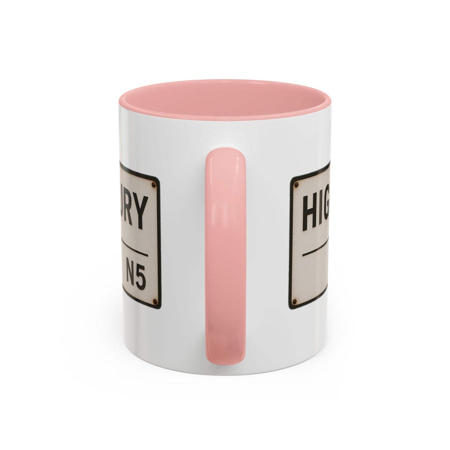 Highbury Arsenal Road Sign Mug