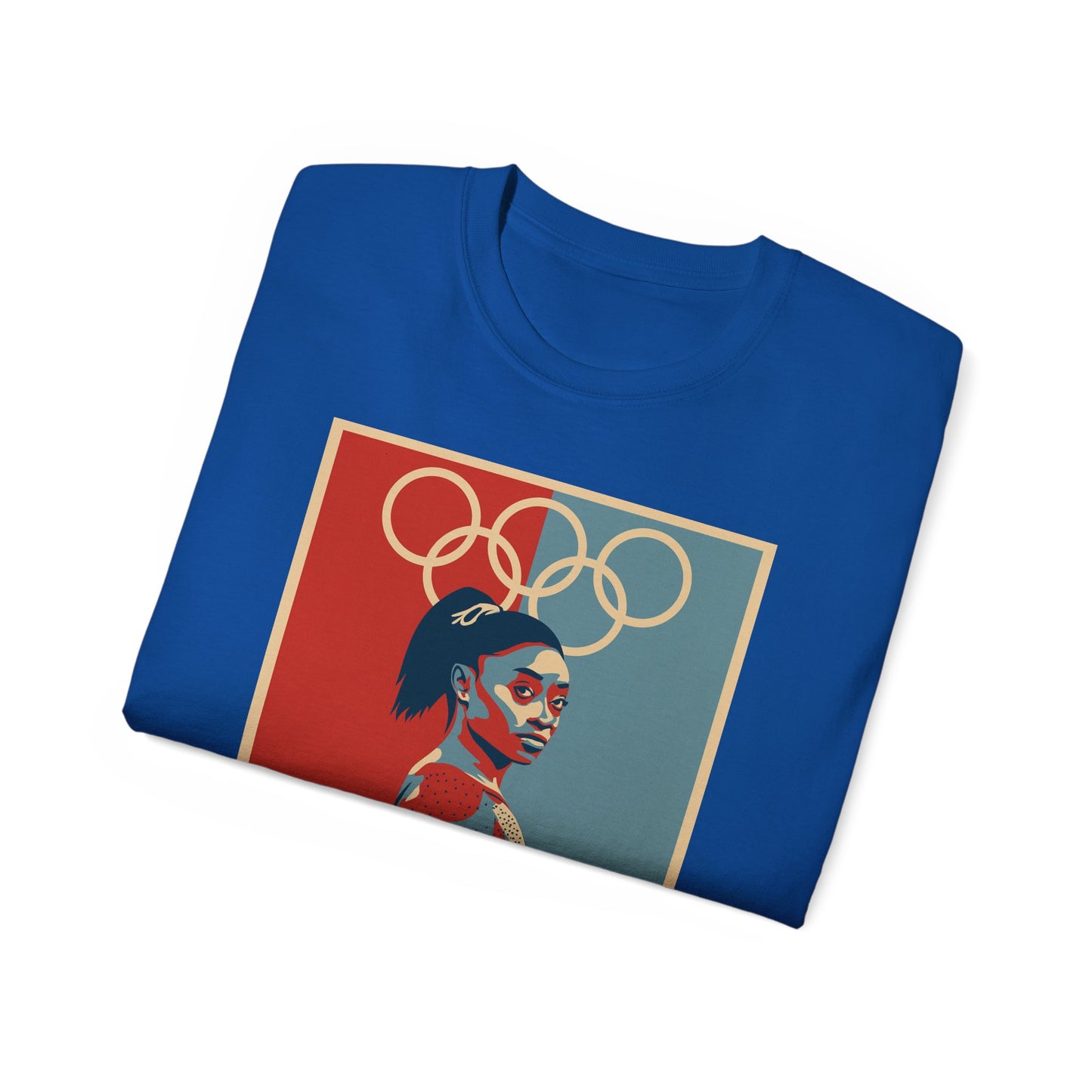 Simone Biles Olympic Rings T-Shirt
