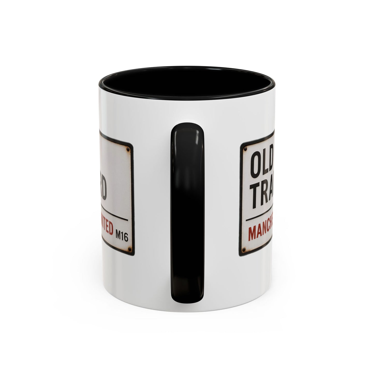 Manchester United Old Trafford Road Sign Mug