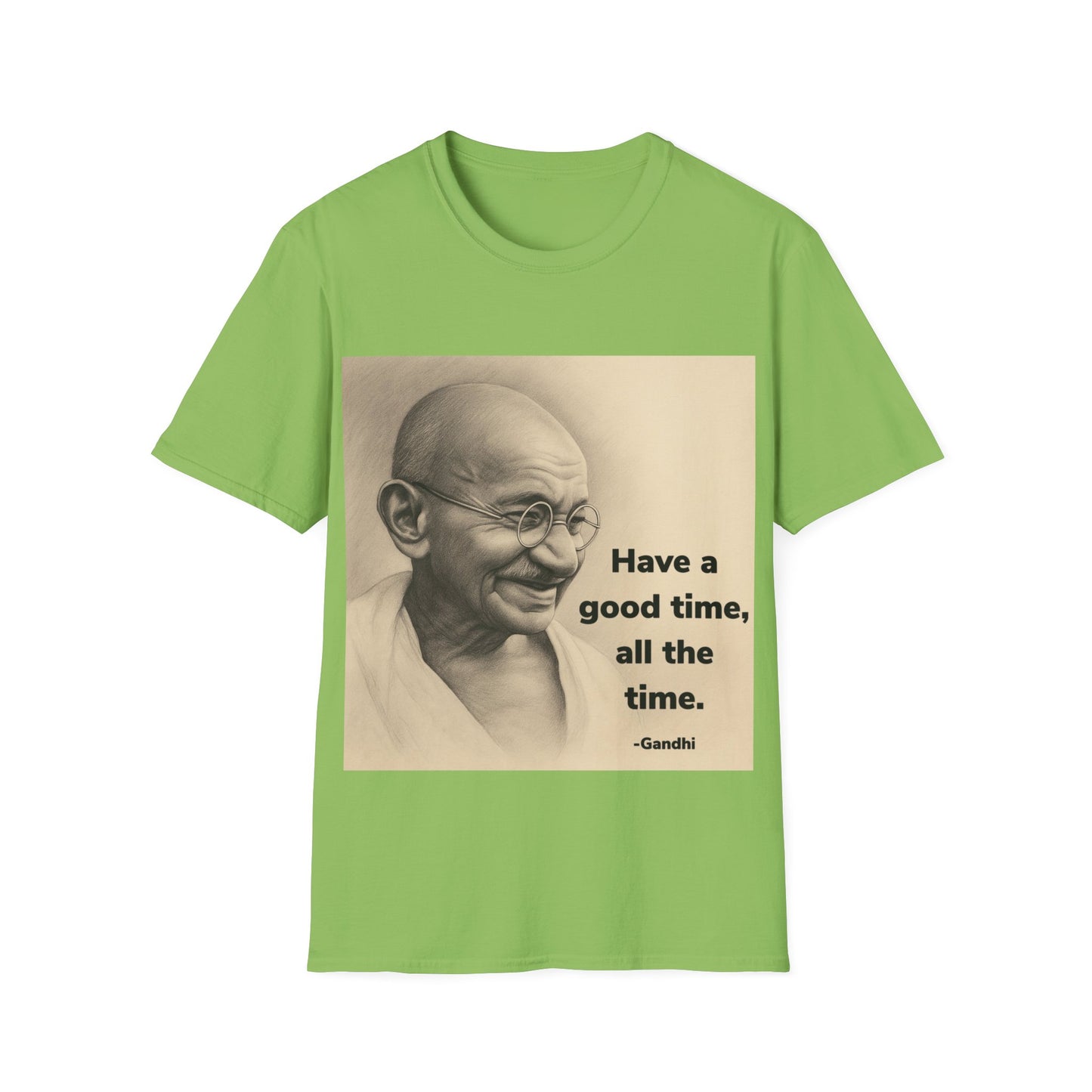 Inspirational Gandhi Quote T-Shirt