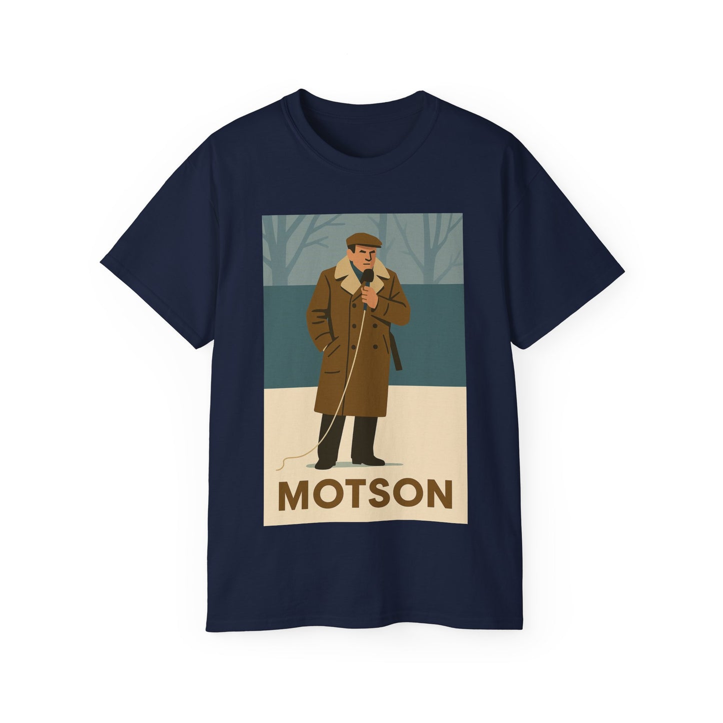 John Motson In The Snow T-Shirt