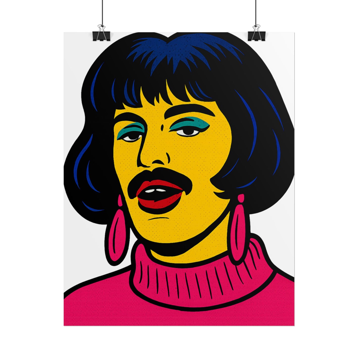 Mercury Pop Art I Want To Break Free Poster