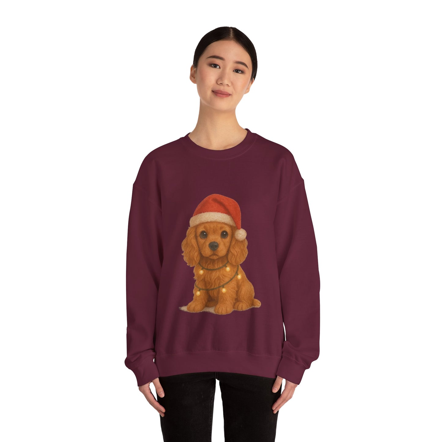 Cocker Spaniel Puppy Christmas Jumper