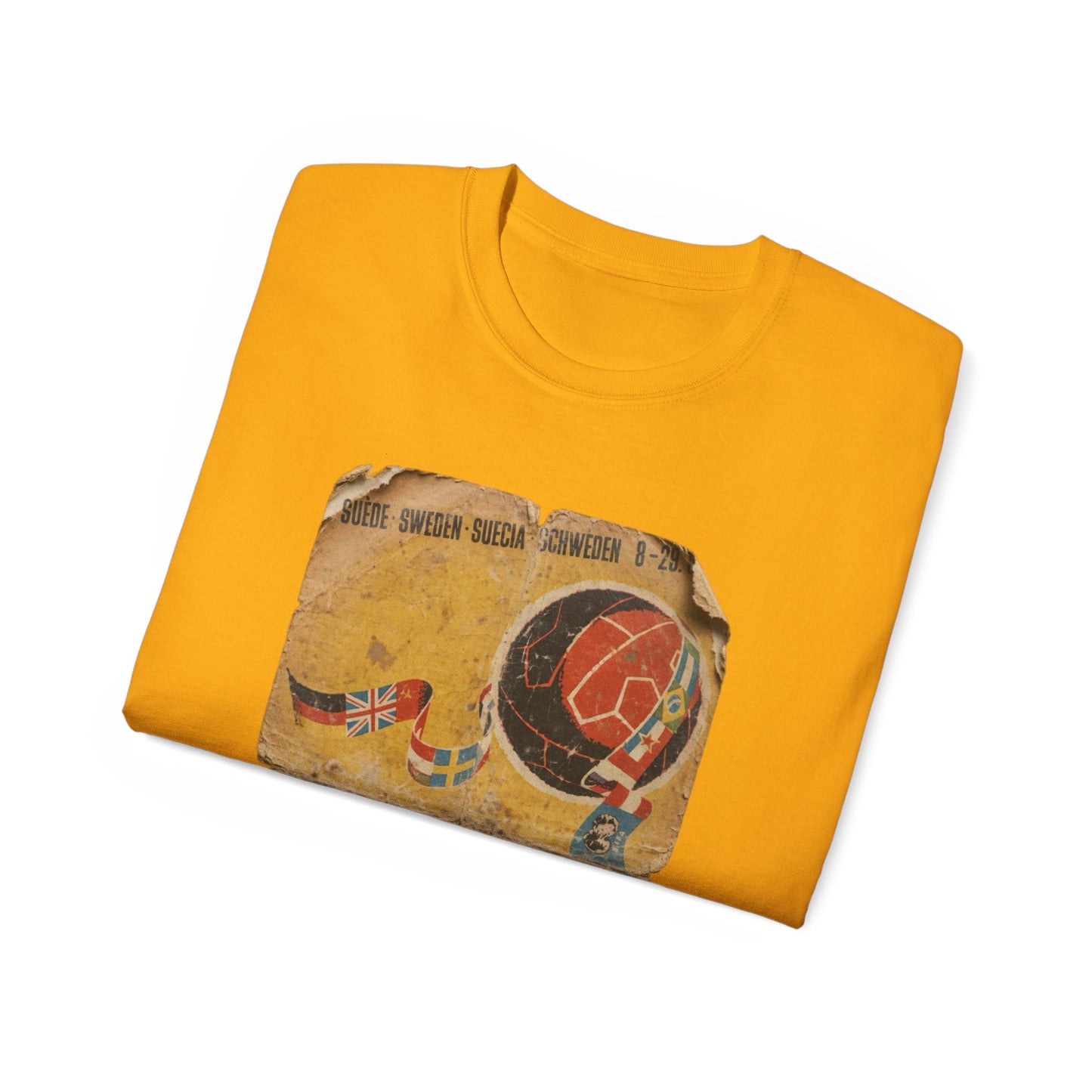 Sweden 1958 World Cup Poster