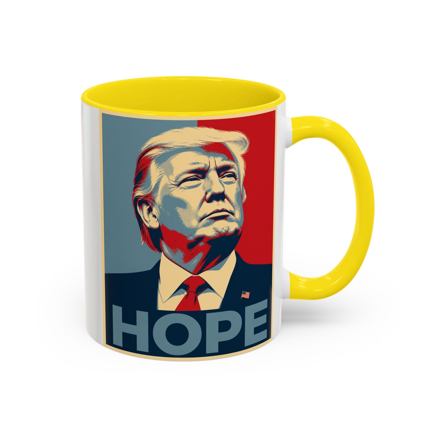 Donald Trump Hope Mug Accent Coffee Mug US Shipment (11, 15oz)