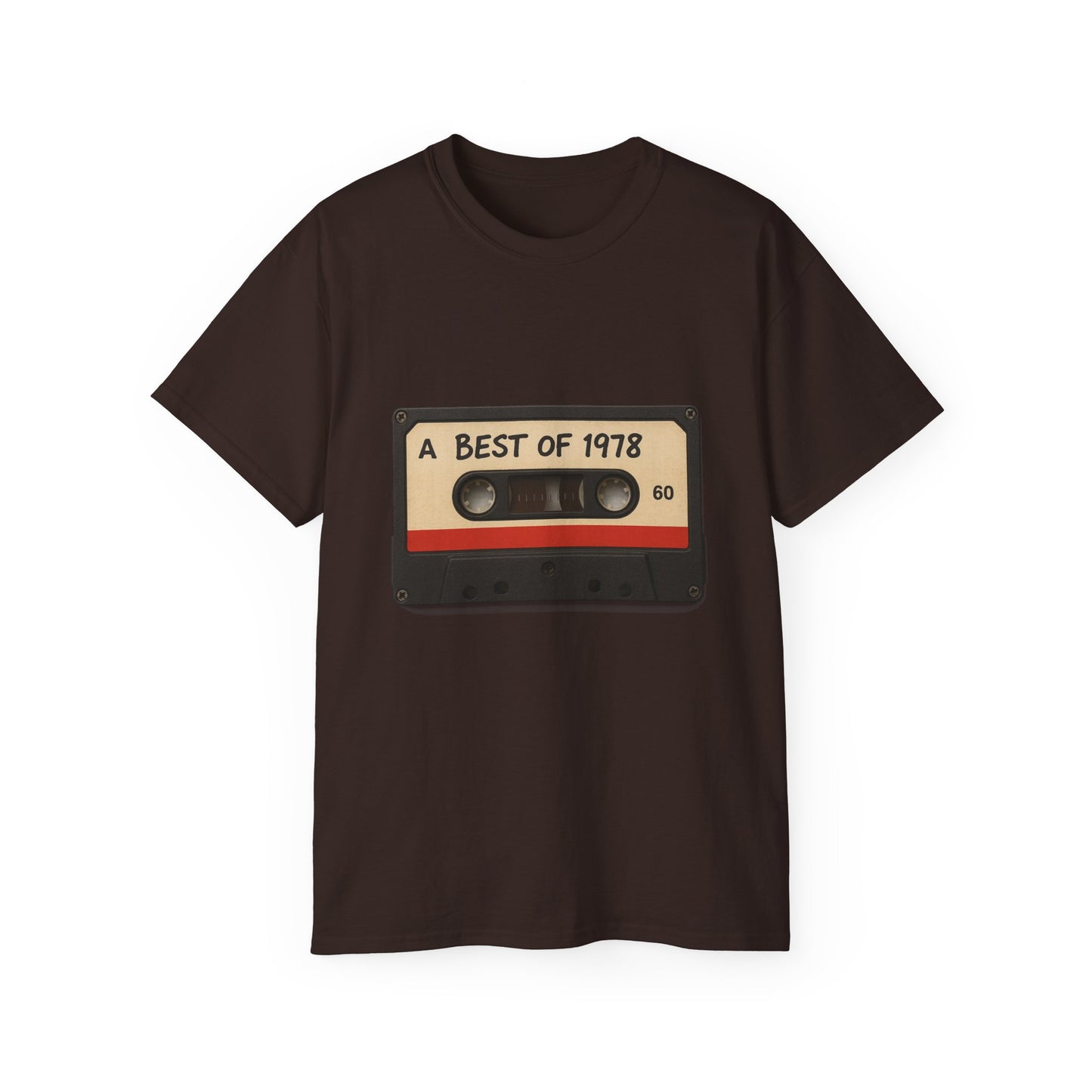 Retro Cassette Tape Best Of 1978 T-Shirt