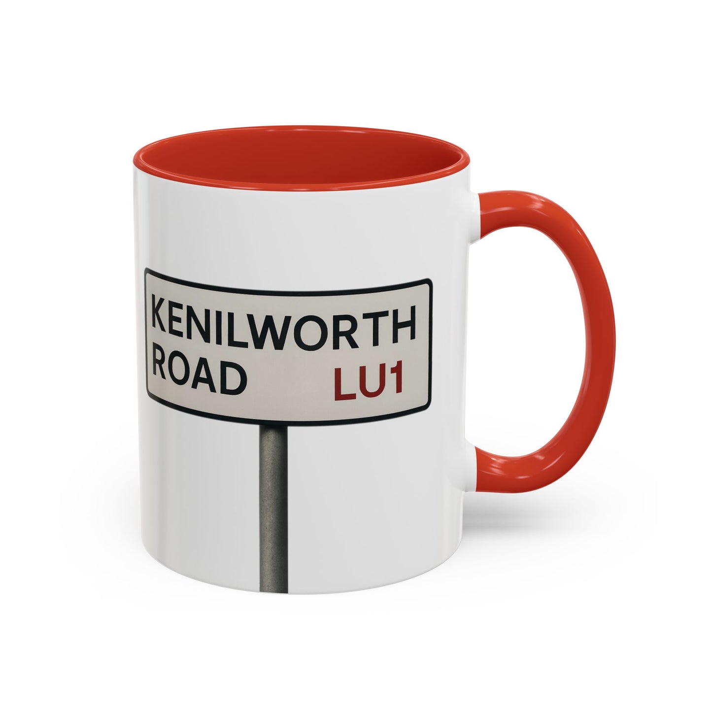 Kenilworth Road Luton Town Road Sign Mug