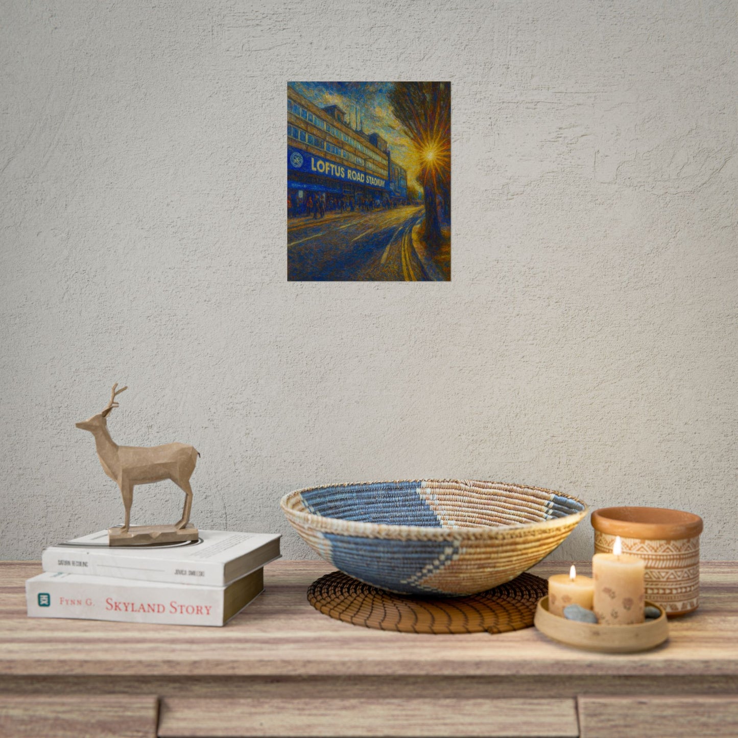 Queens Park Rangers Loftus Road Stadium Rolled Poster