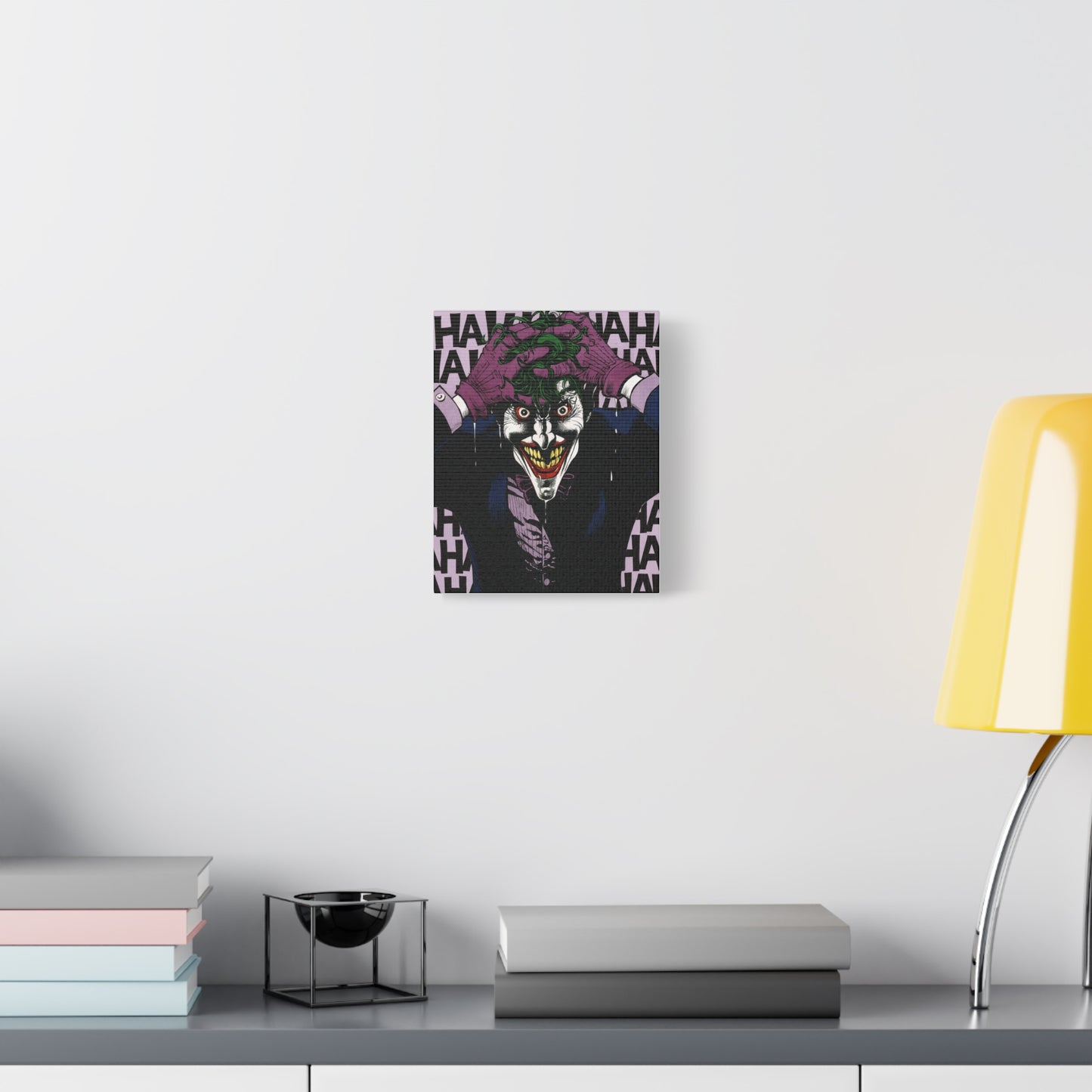 Joker Cartoon Canvas Art
