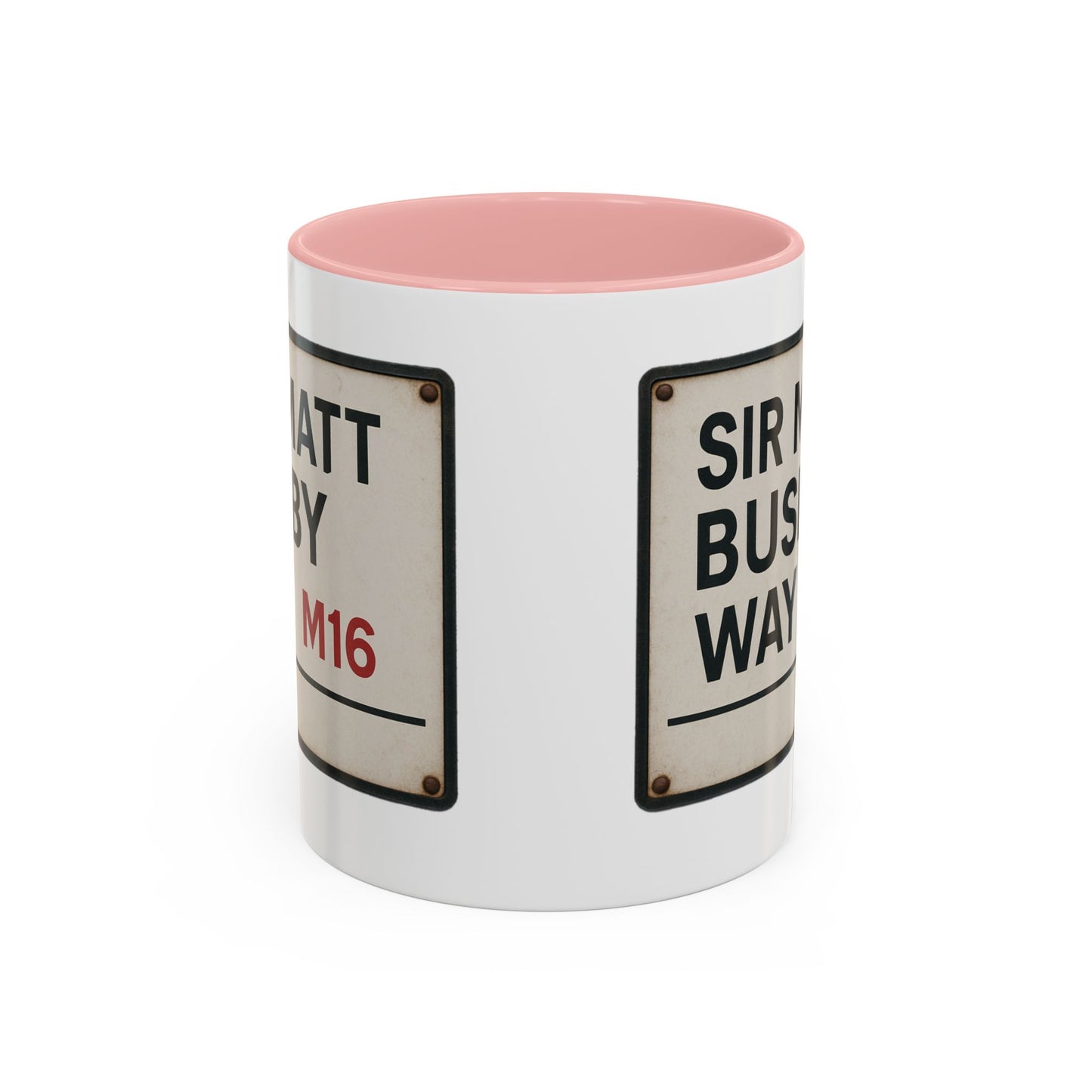 Sir Matt Busby Way Manchester United Mug