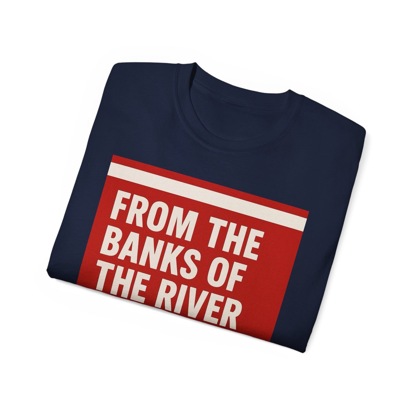 Manchester United From The Banks Of The River Irwell T-Shirt