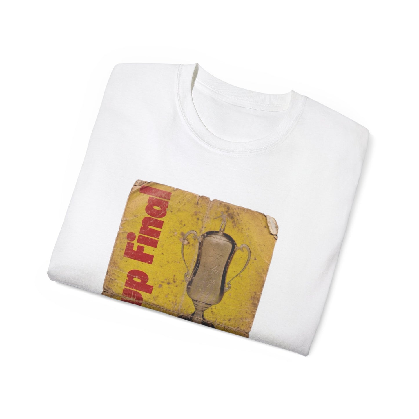 1985 Milk Cup Final Norwich City Sunderland Programme Poster Unisex Ultra Cotton Tee