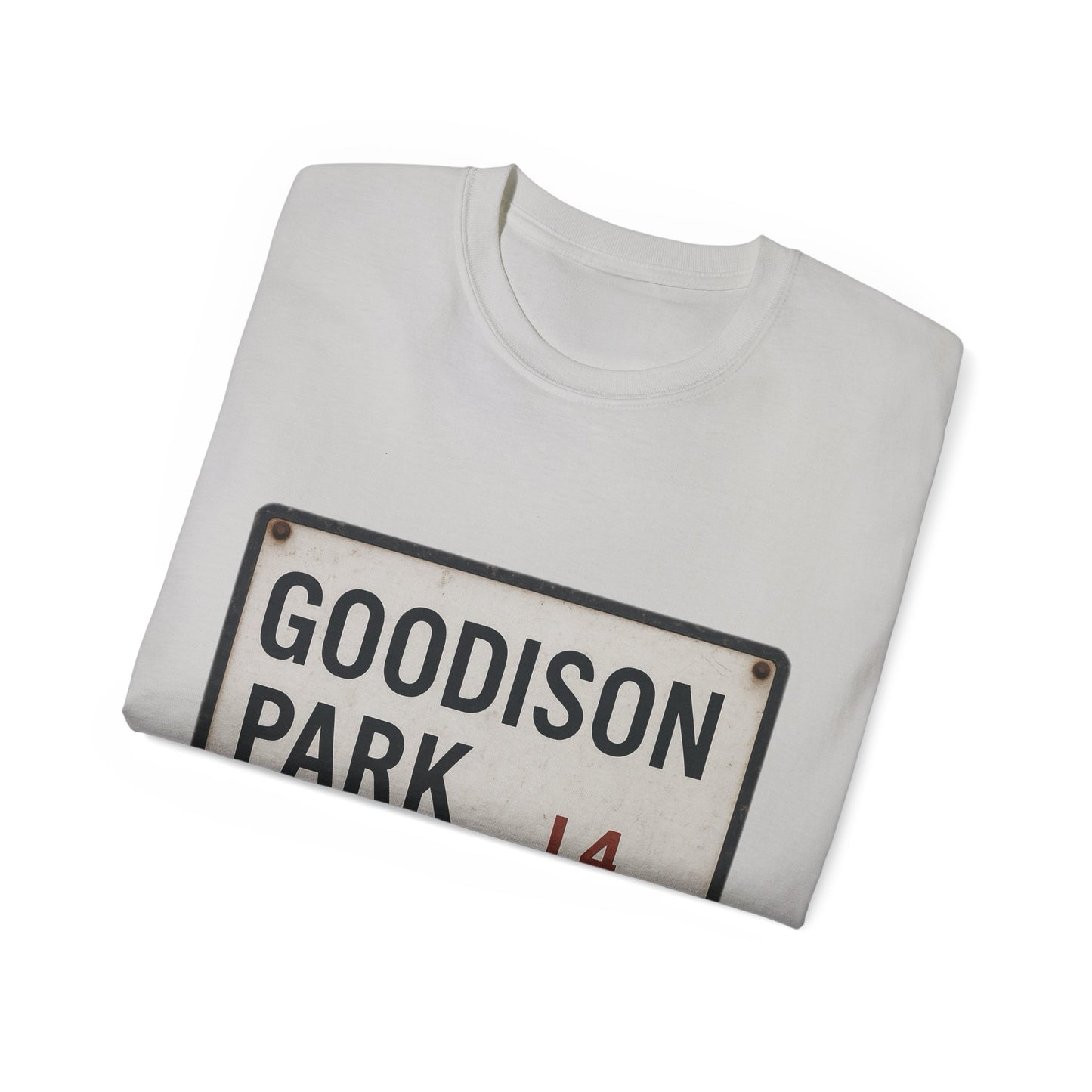 Goodison Park Everton Road Sign T-Shirt
