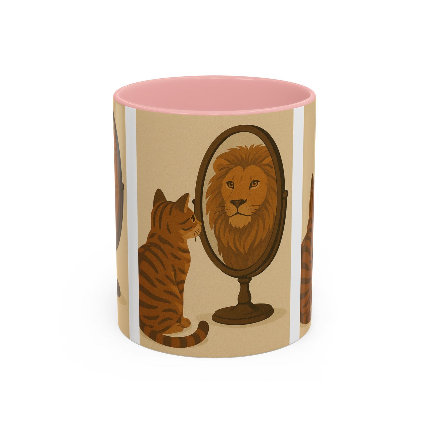 Cat and Lion Mug