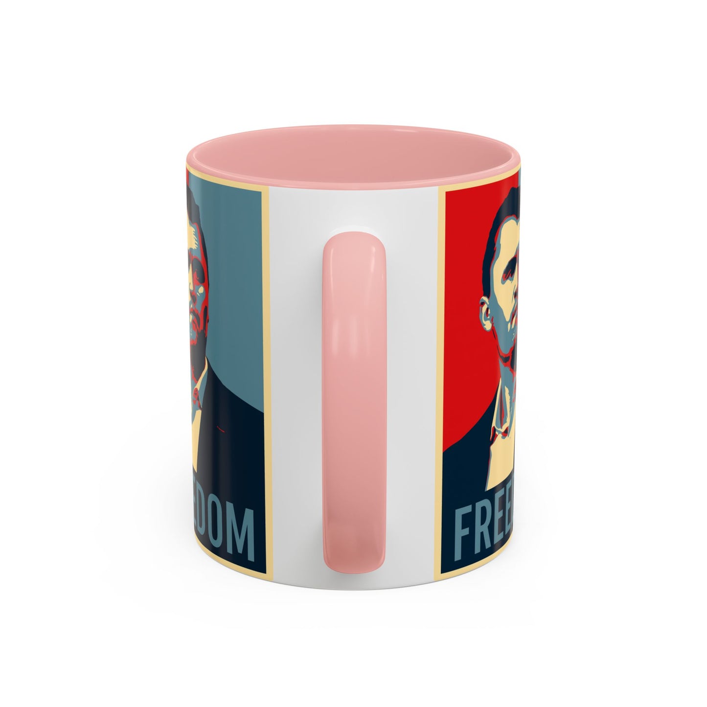 Charlie Kirk Hope Freedom Mug