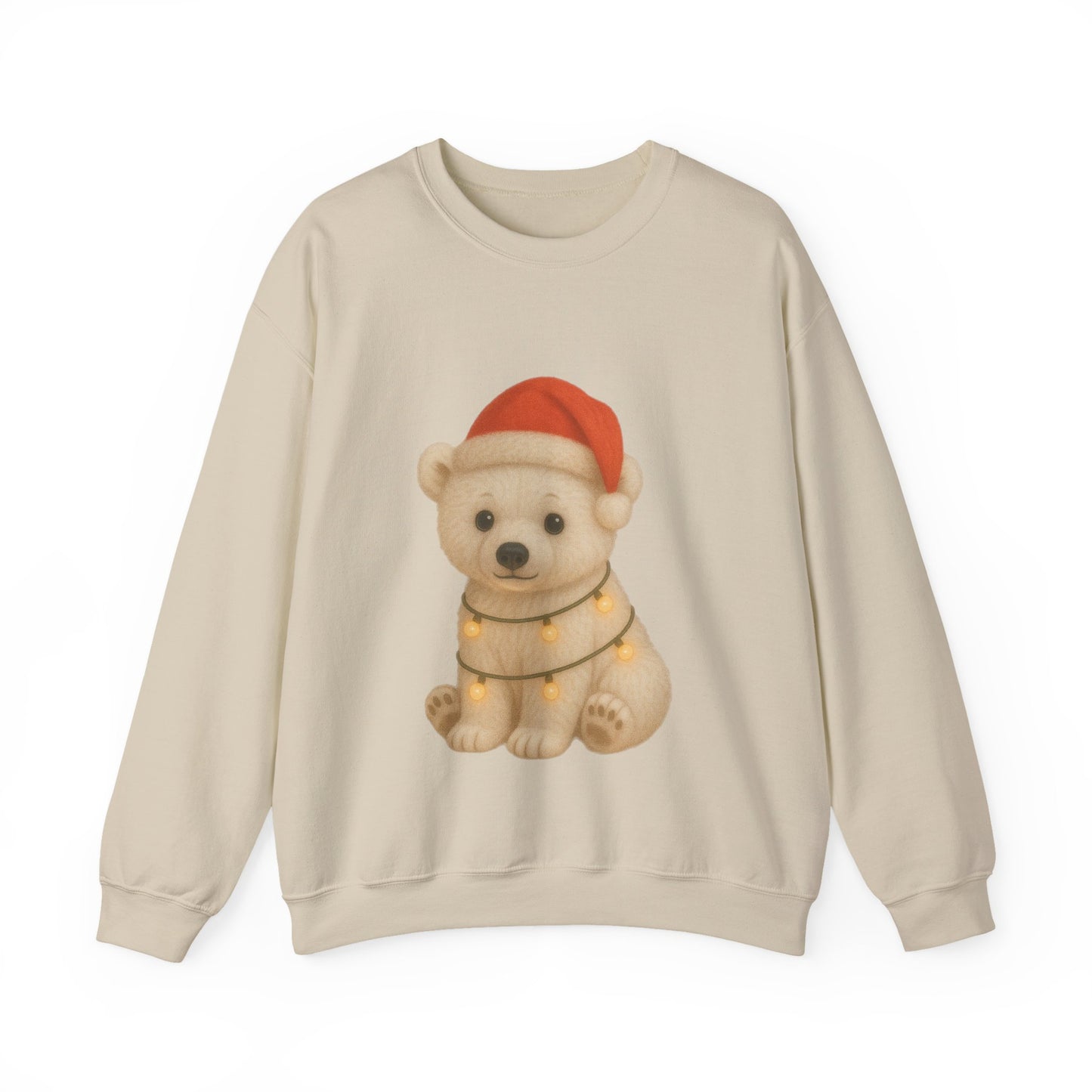 Cozy Christmas Polar Bear Sweatshirt