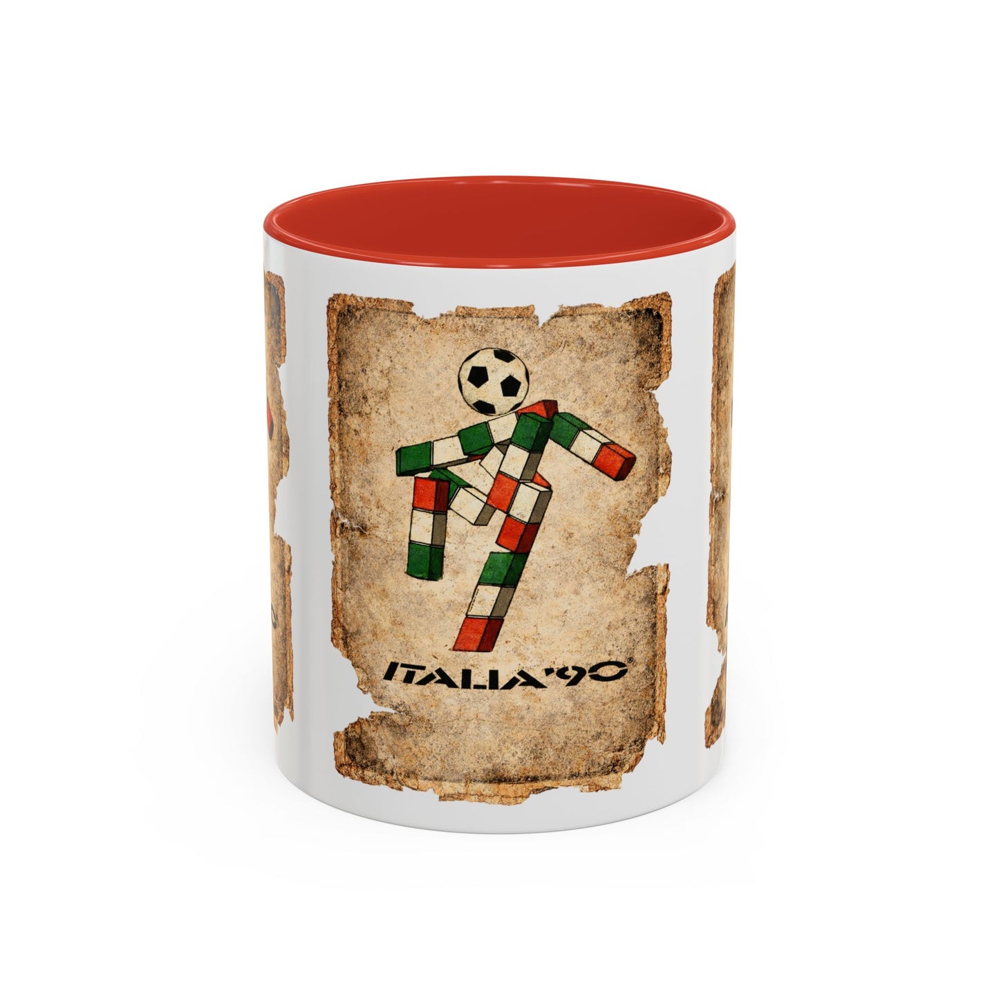Italia 90 Ciao Mascot Poster Coffee Mug (11, 15oz)
