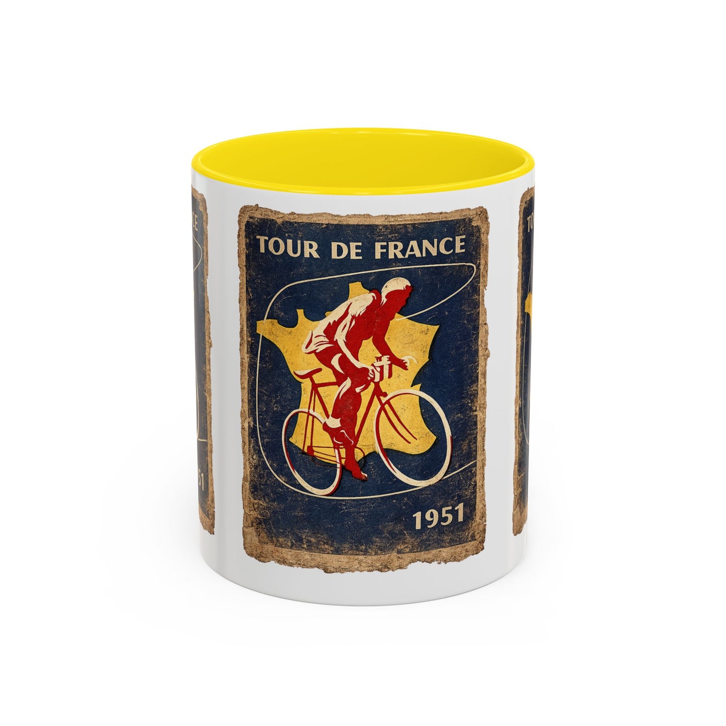 Tour de France 1951 Poster  Coffee Mug (11, 15oz)