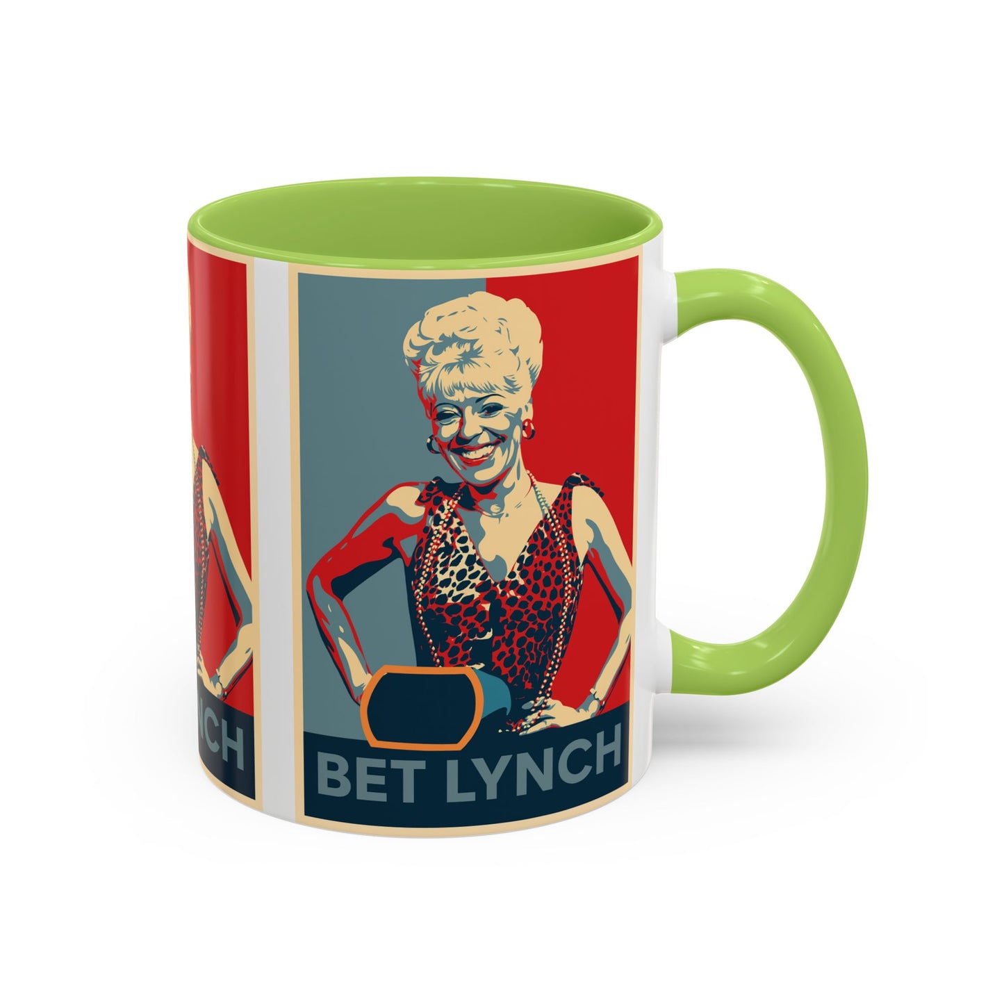 Bet Lynch Leopard Print Mug