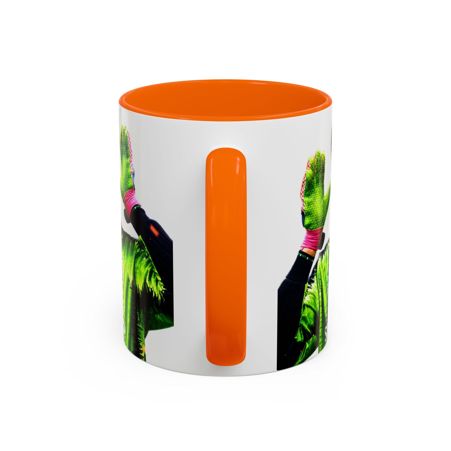 Les Sealey - Manchester United Accent Coffee Mug (11, 15oz)
