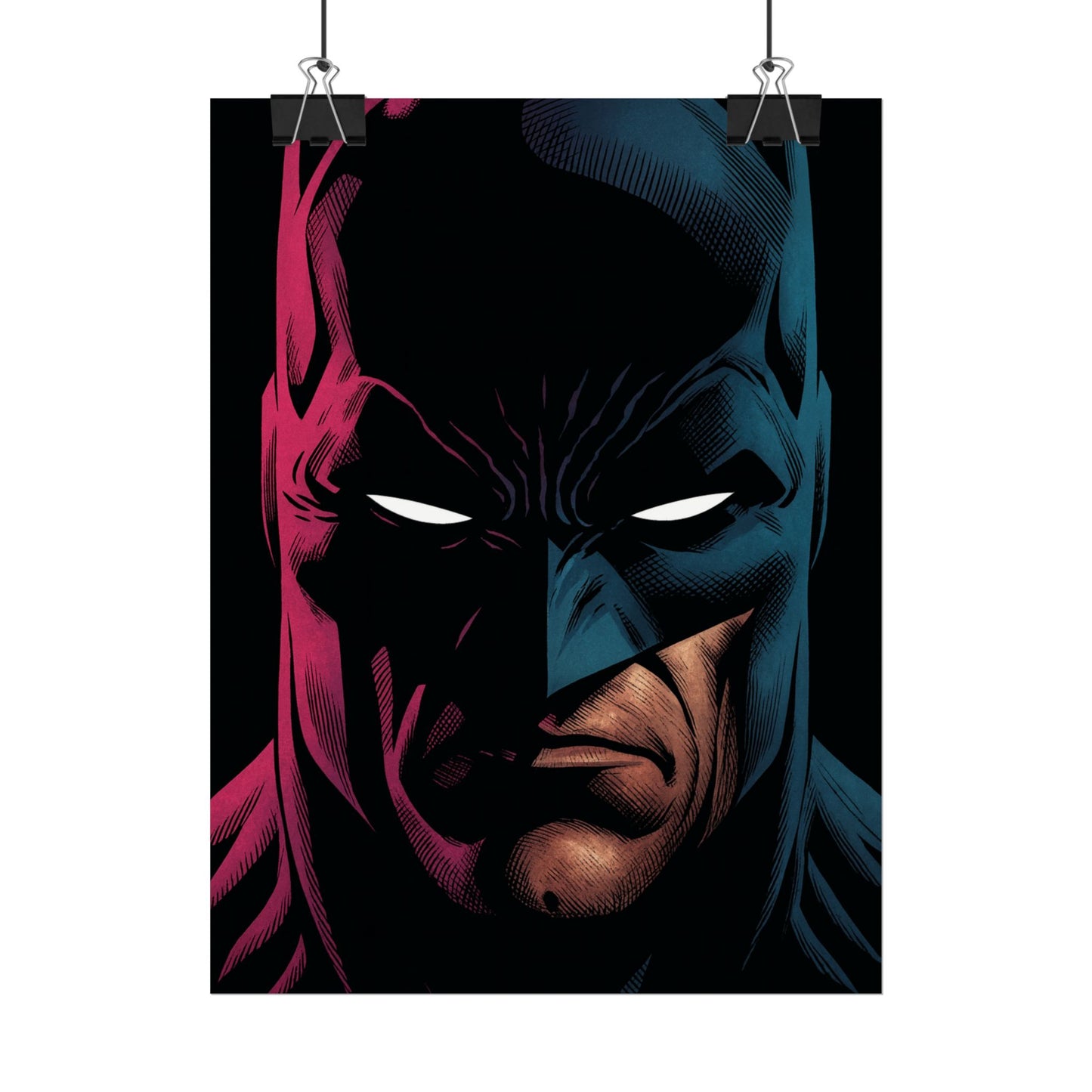 Batman Head Poster