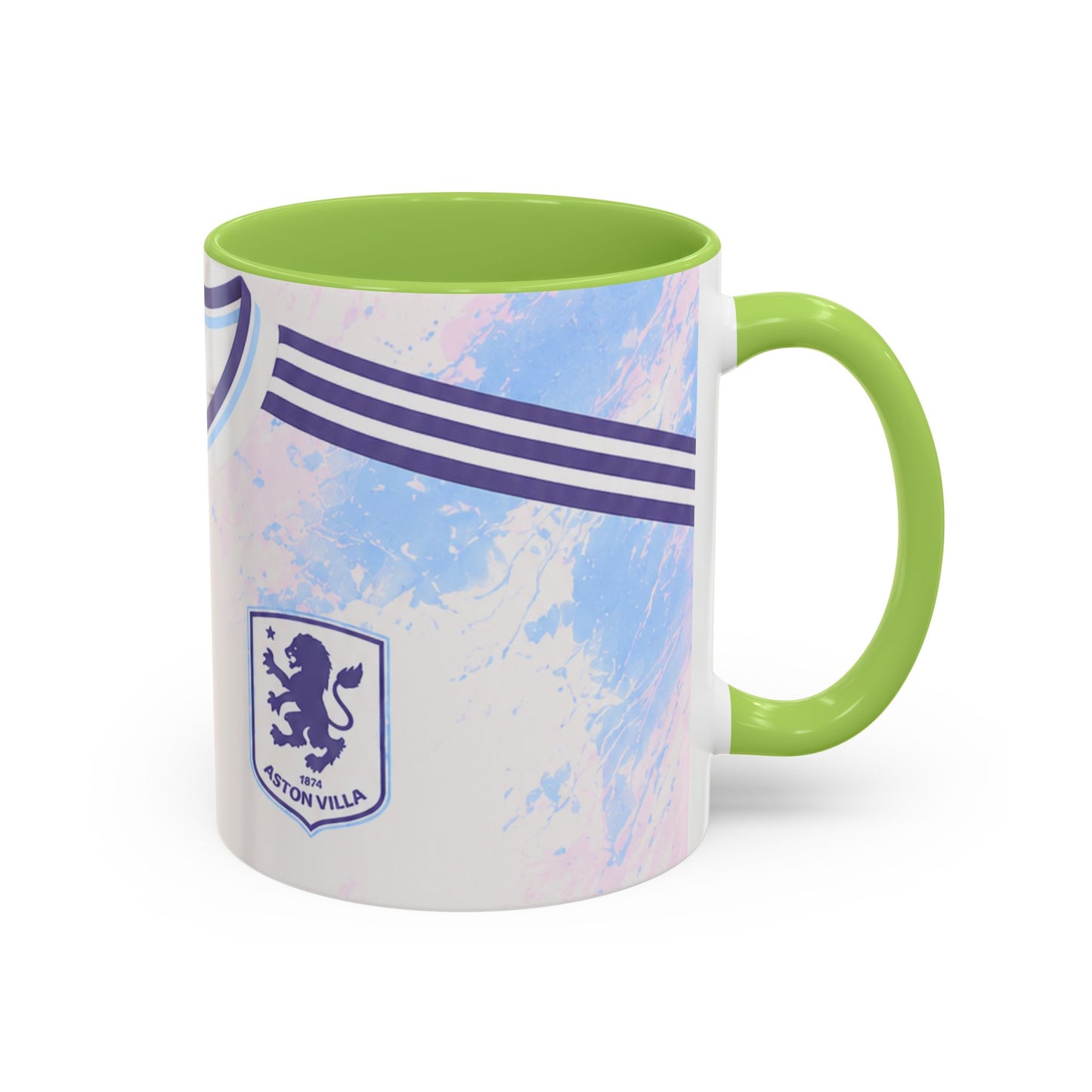 Aston Villa Europa League Final Shirt Accent Coffee Mug (11, 15oz)