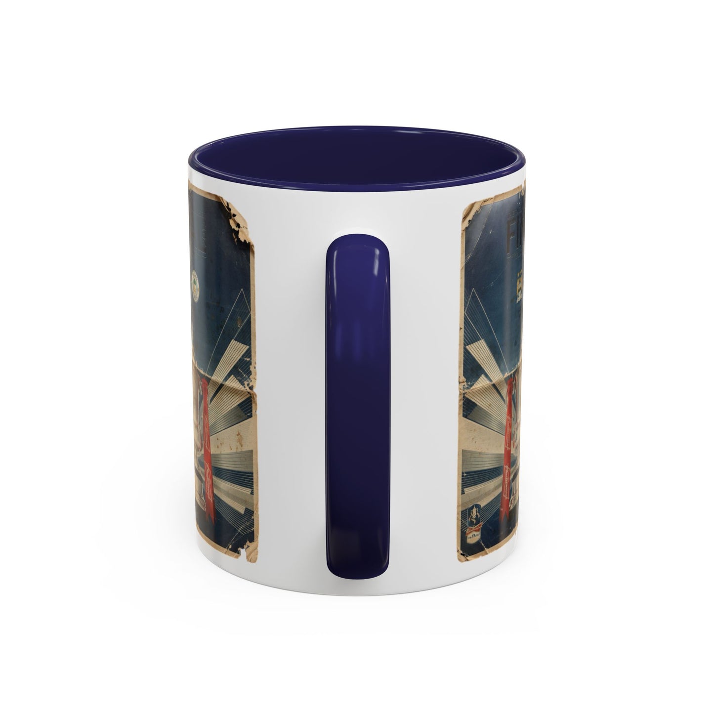 2013 FA Cup Final Manchester City Wigan Athletic Programme Poster Accent Coffee Mug (11, 15oz)