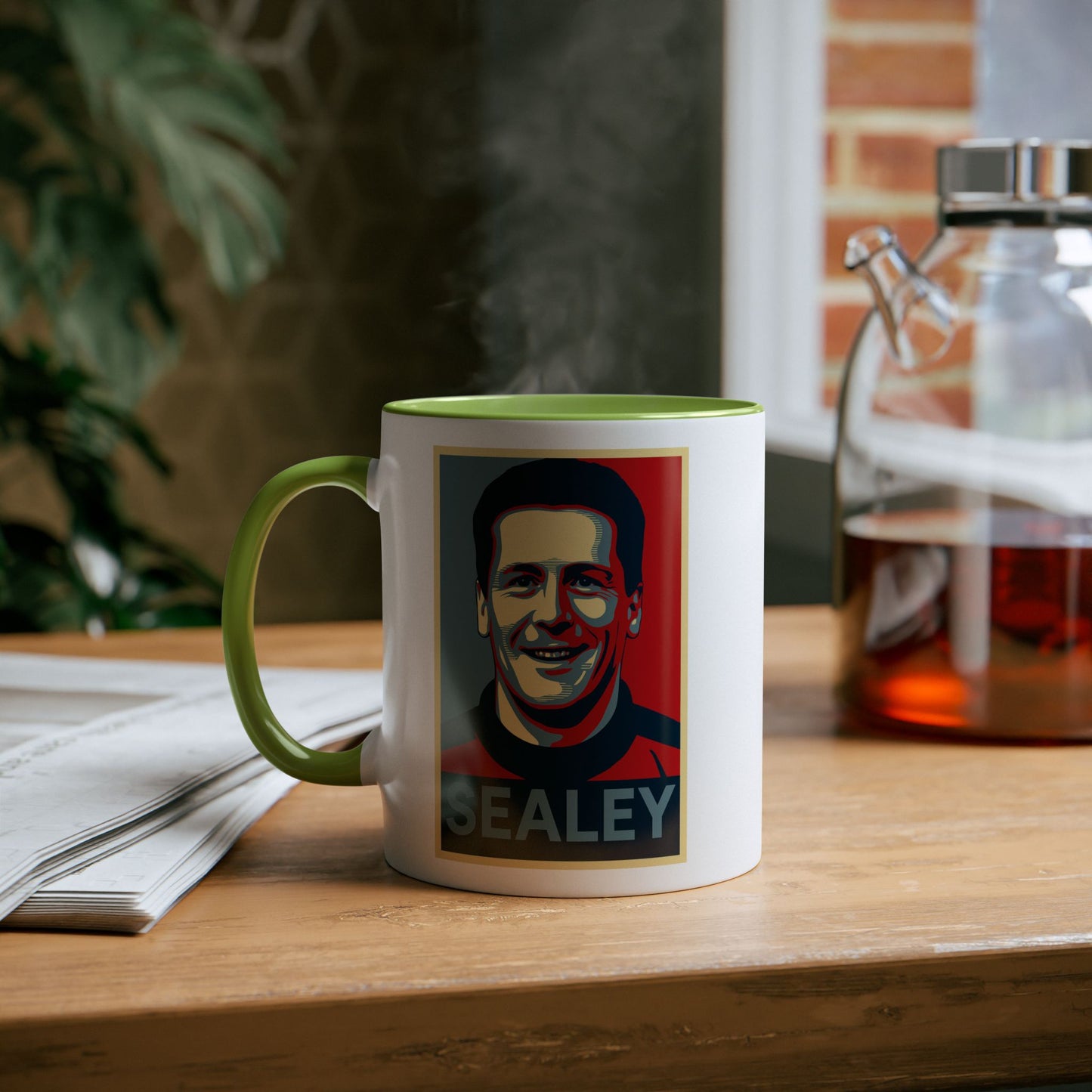 Les Sealey Hope Poster Mug - Manchester United
