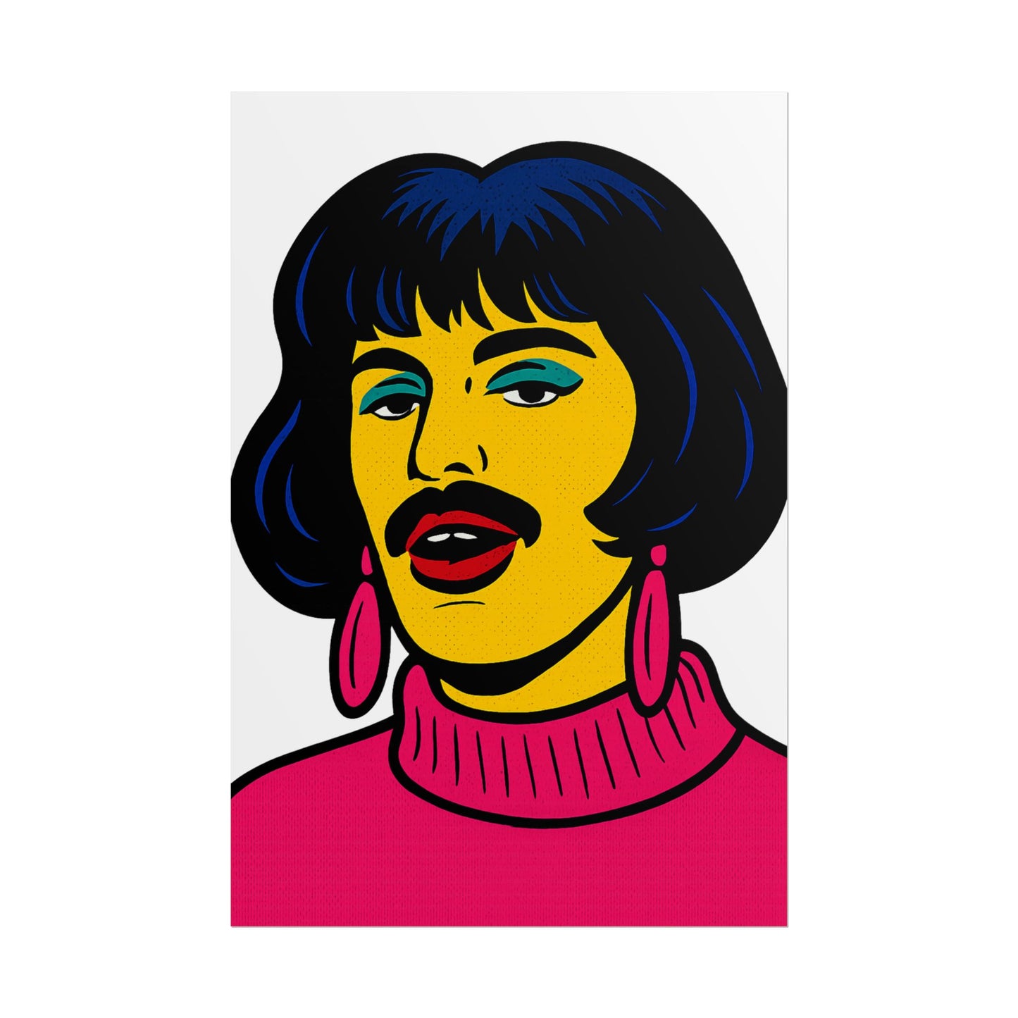 Mercury Pop Art I Want To Break Free Poster