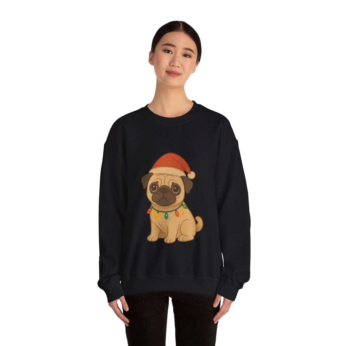 Christmas Pug Puppy Jumper