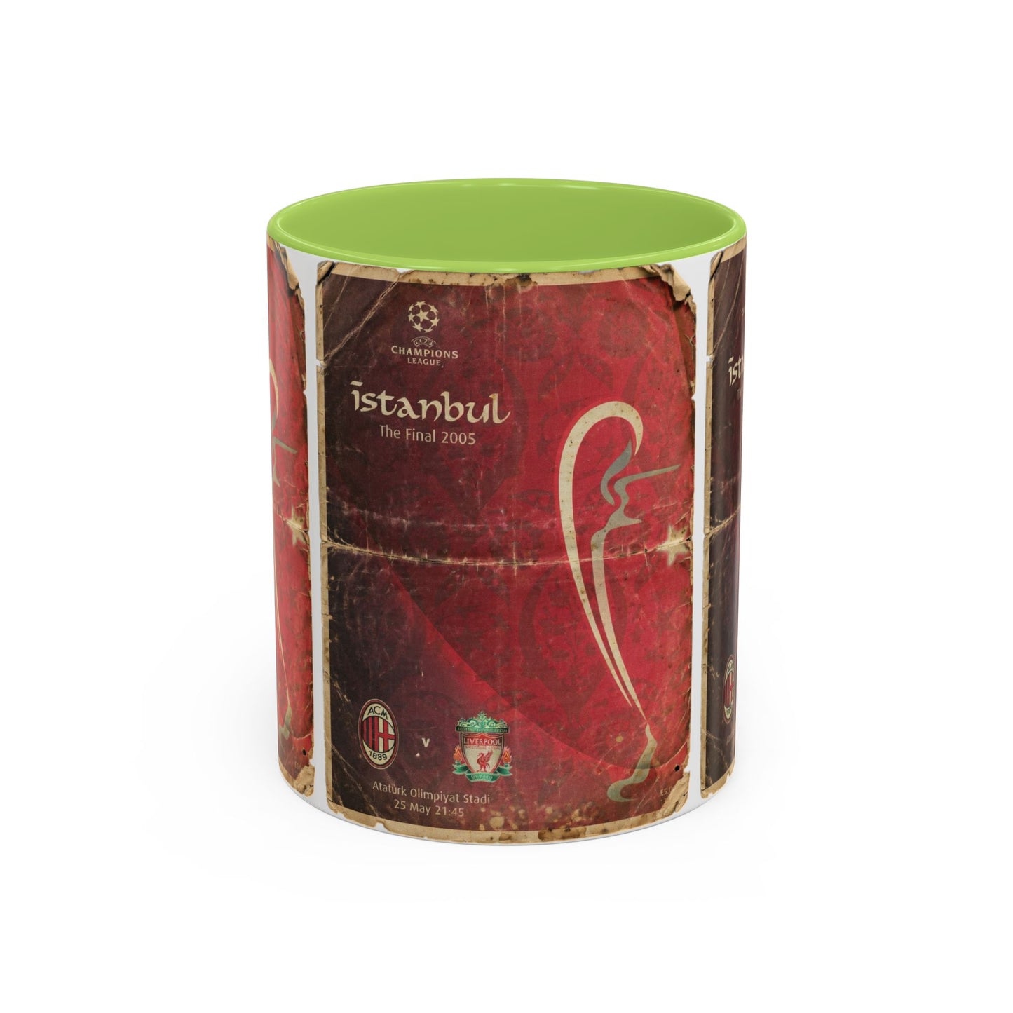 2005 UCL Final Liverpool AC Milan Poster Coffee Mug (11, 15oz)