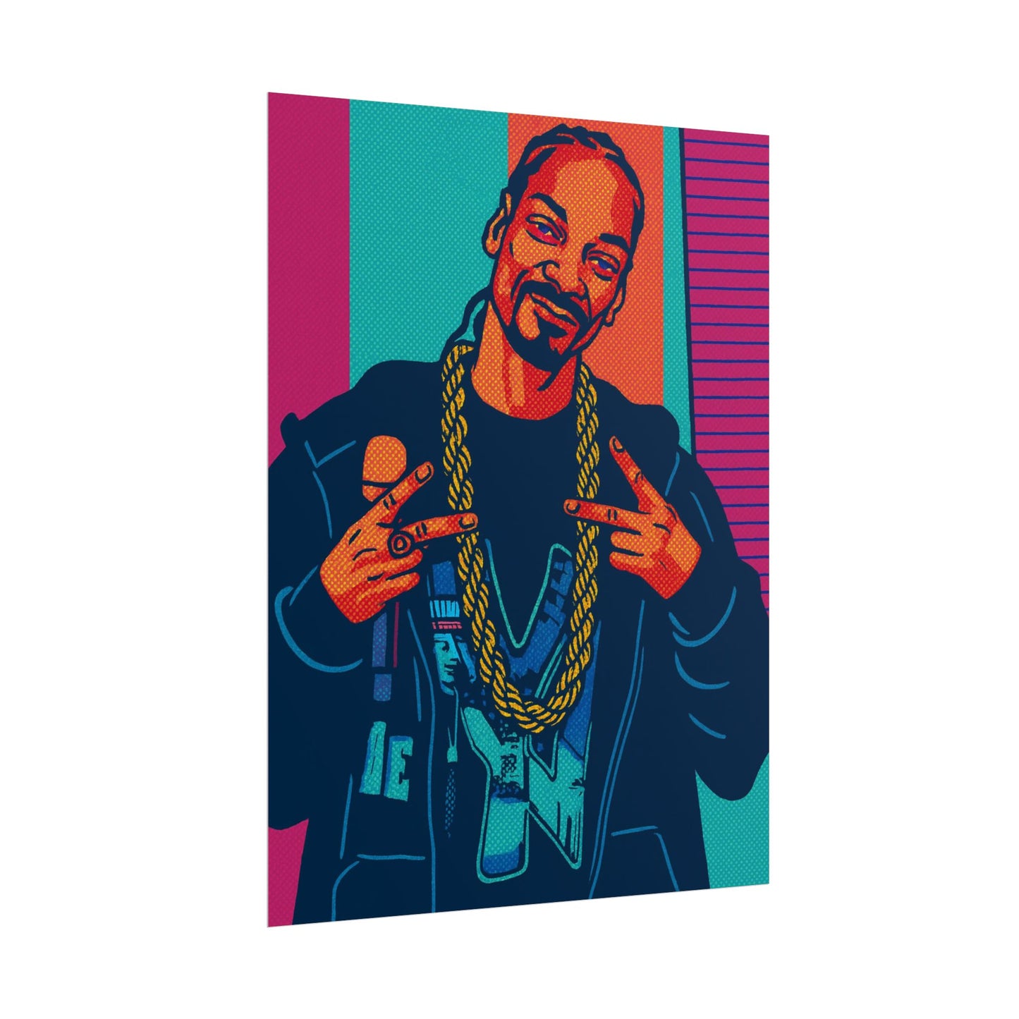 Snoop Dogg Pop Art Poster
