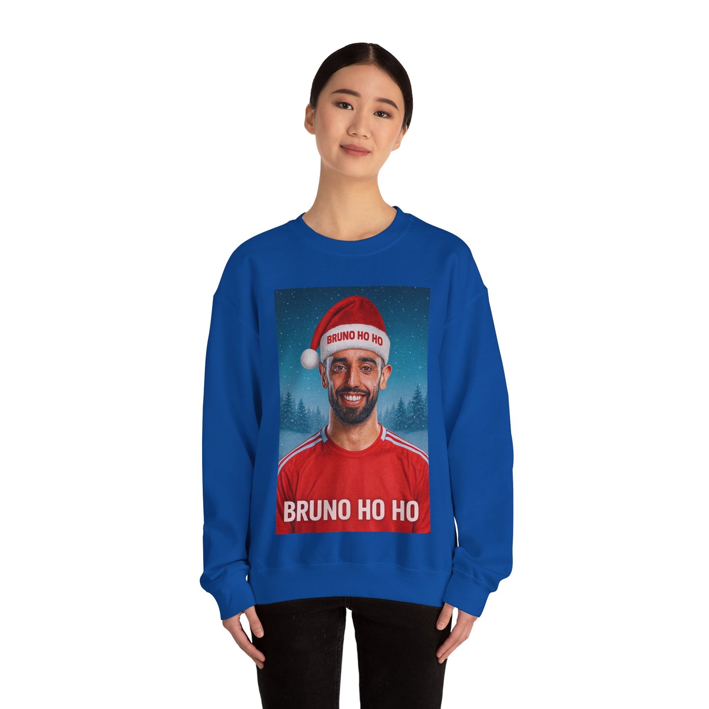 Bruno Ho Ho Ho Bruno Fernandes Manchester United Christmas Jumper