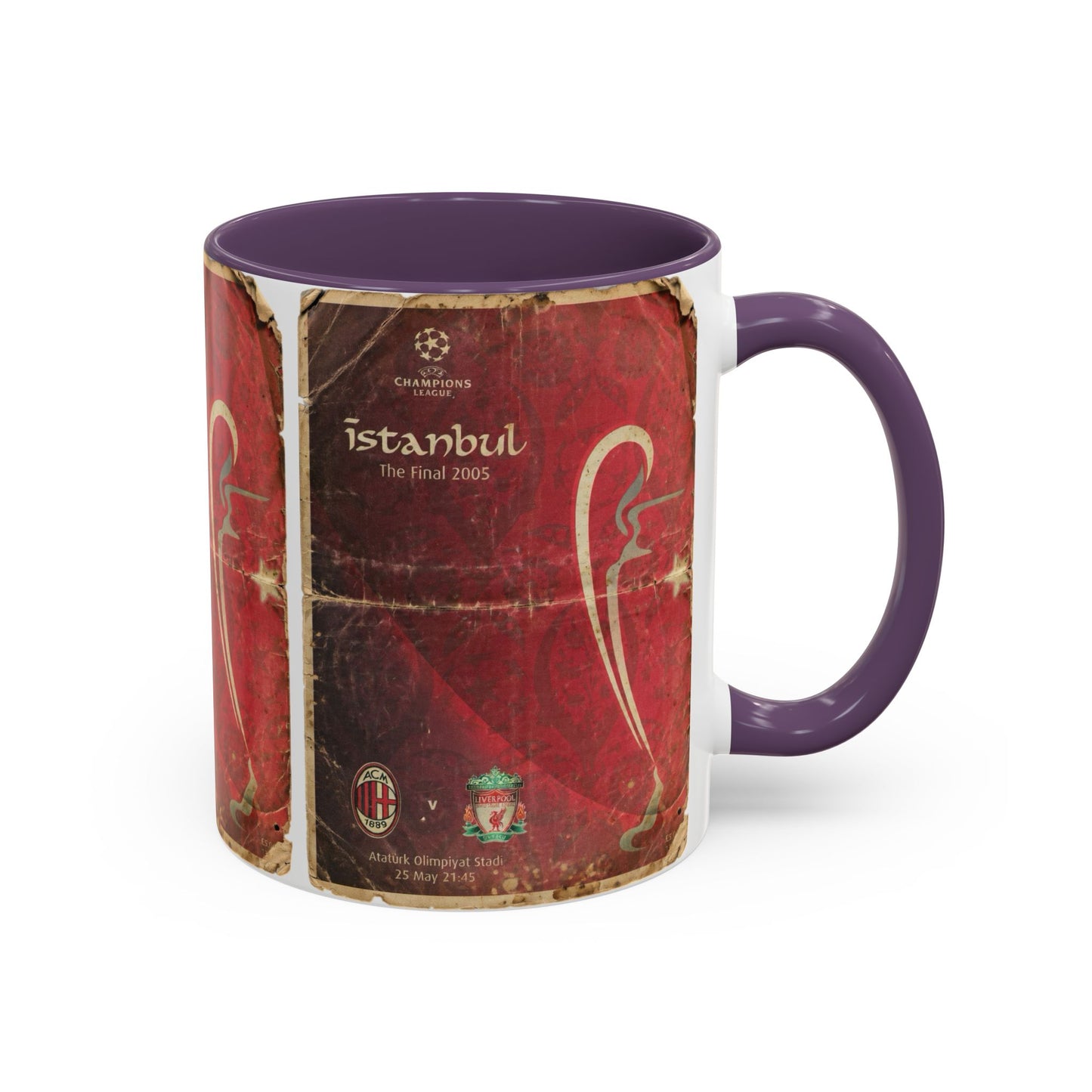 2005 UCL Final Liverpool AC Milan Poster Coffee Mug (11, 15oz)