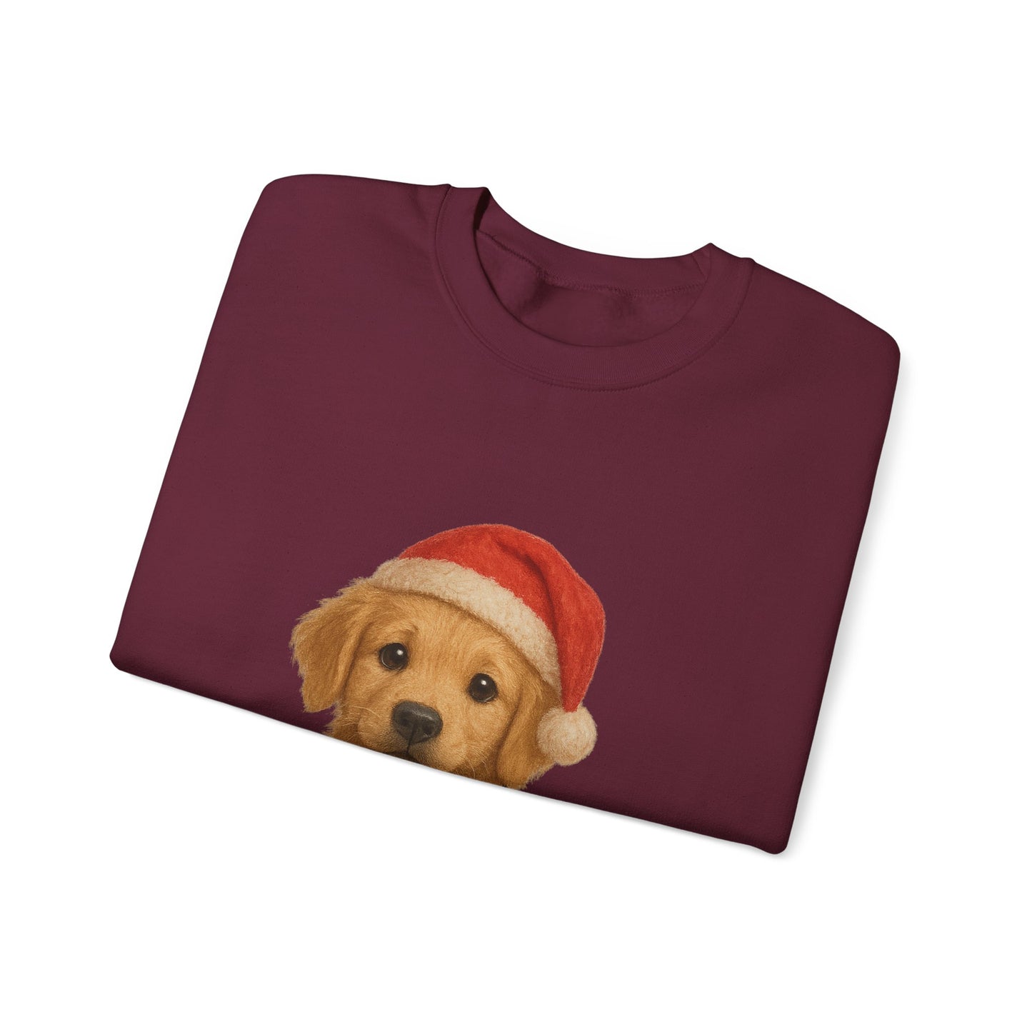 Golden Retriever Puppy Christmas Jumper