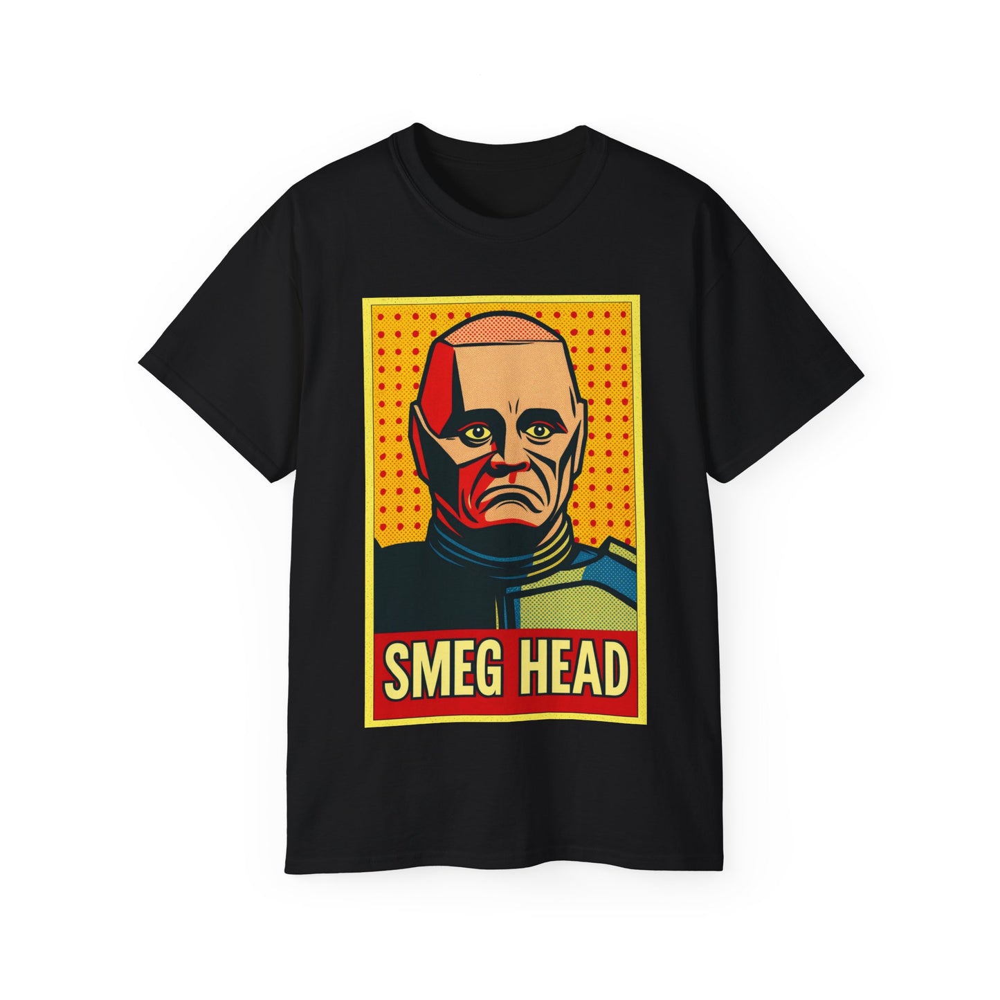 Kryten Smeg Head Red Dwarf T-Shirt