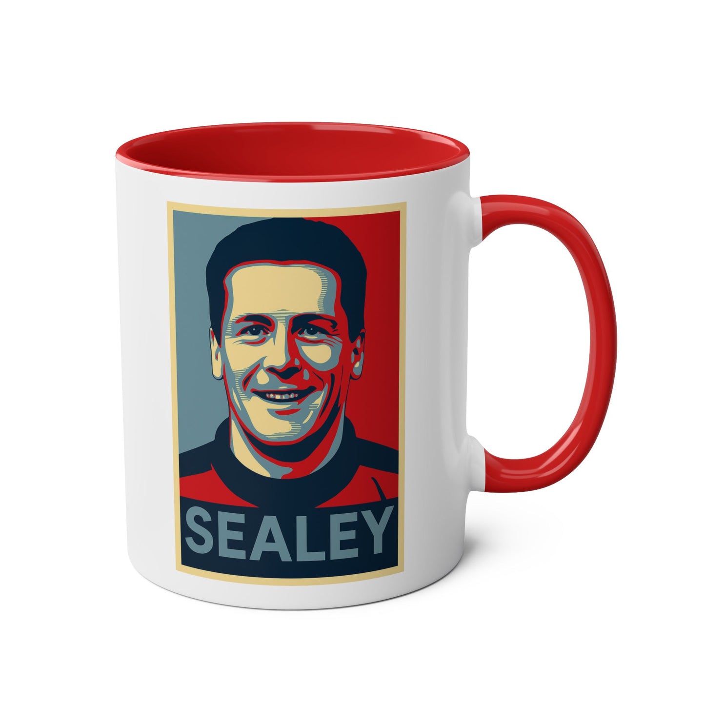 Les Sealey Hope Poster Mug - Manchester United