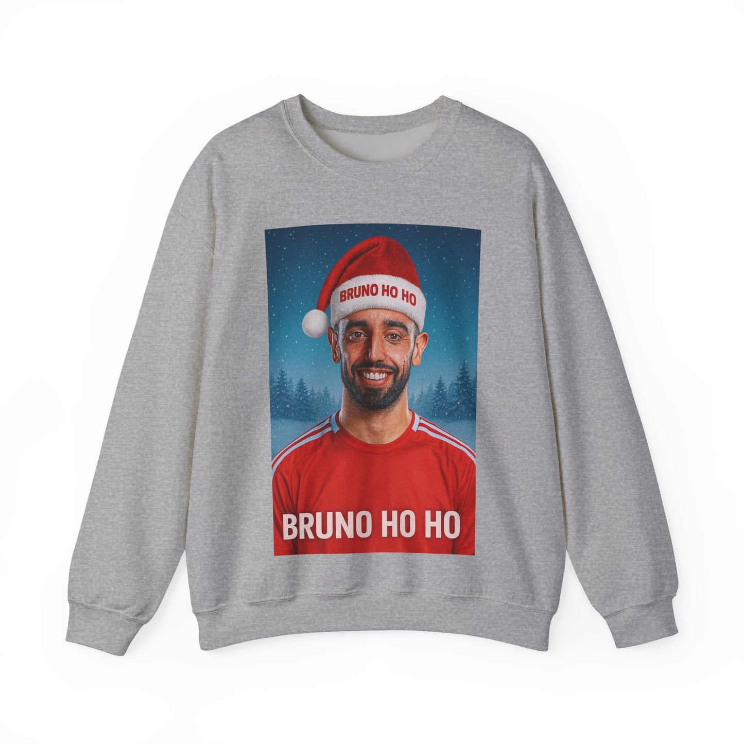 Bruno Ho Ho Ho Bruno Fernandes Manchester United Christmas Jumper