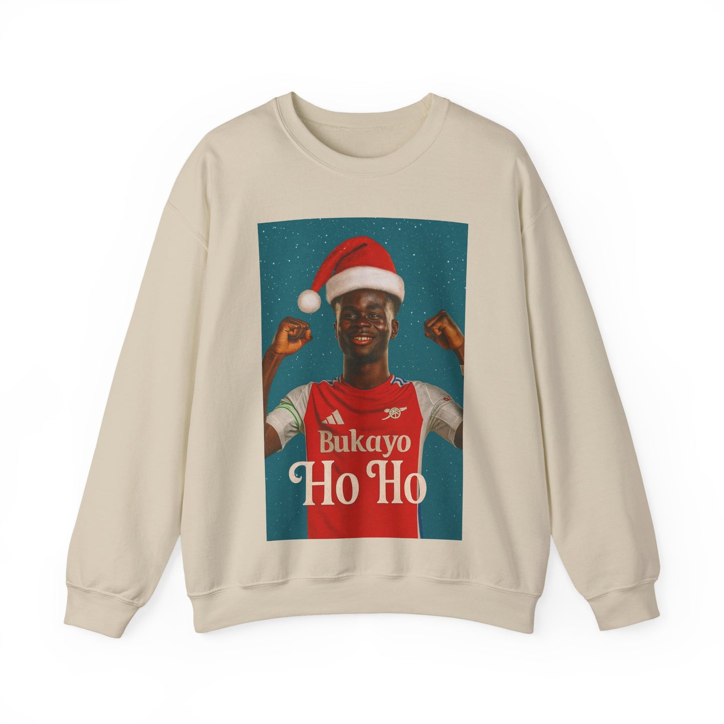 Bukayo Saka Arsenal Christmas Jumper