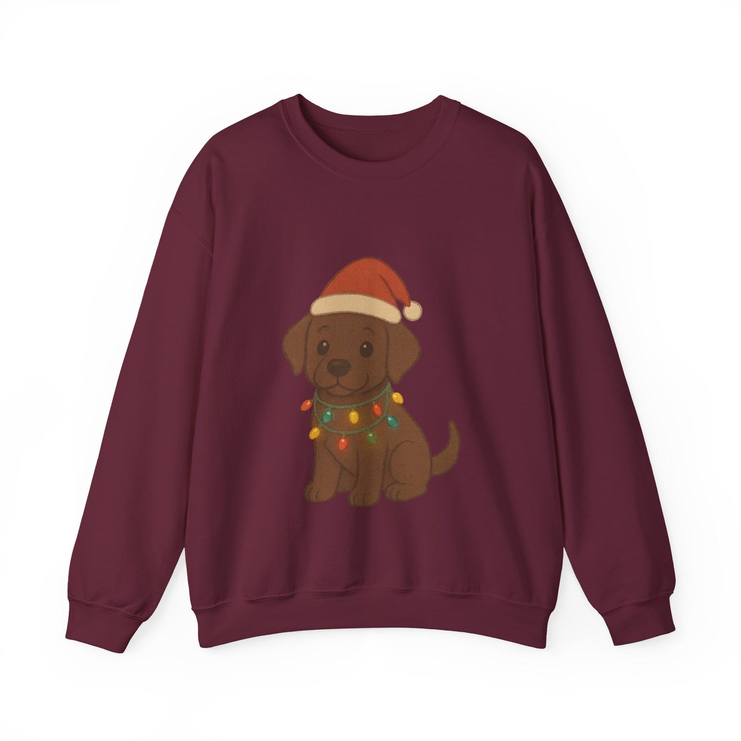 Christmas Chocolate Labrador Sweatshirt